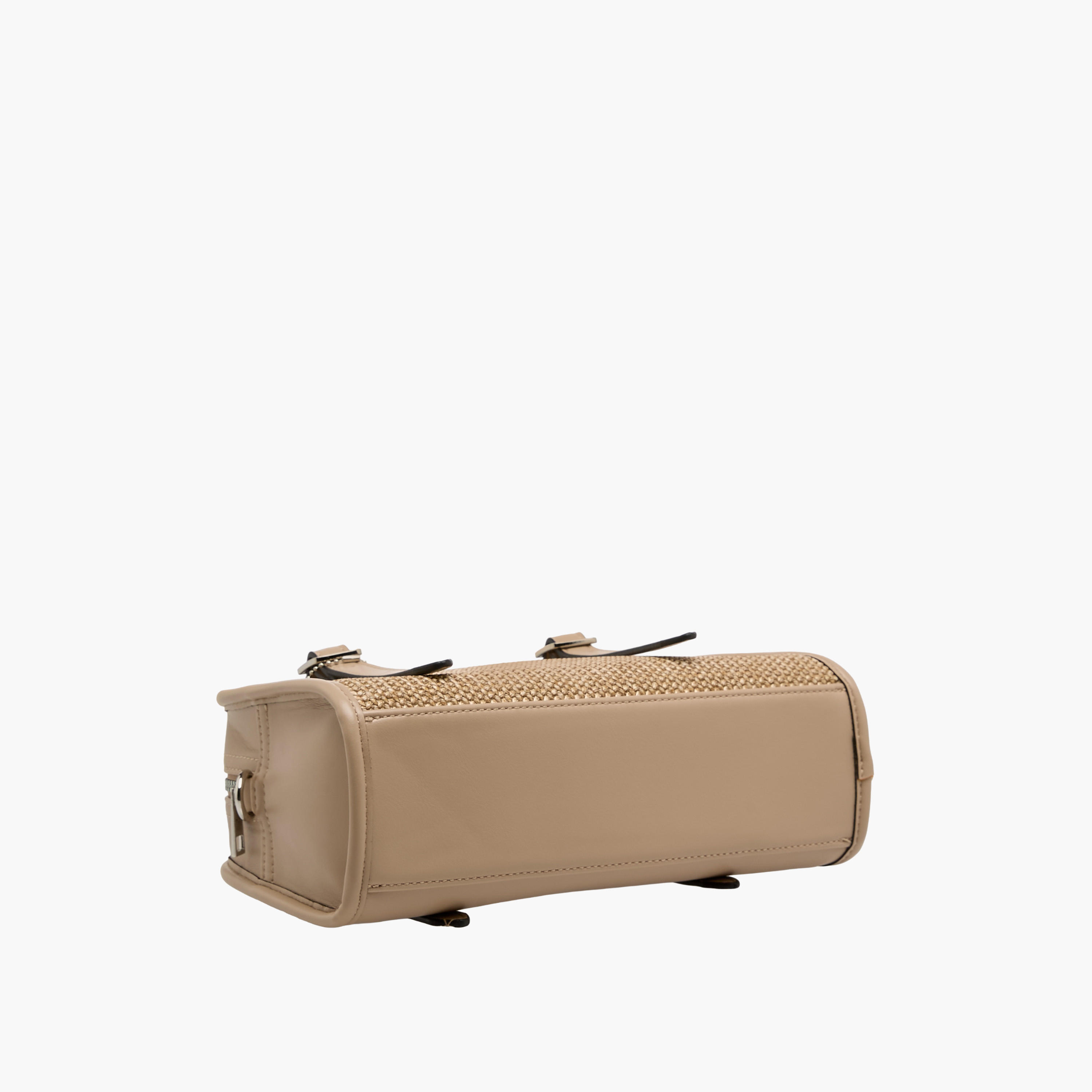 Marina Galanti Textured Shoulder Bag with Detachable Strap-women-bagsandwallets-handbags-image-7