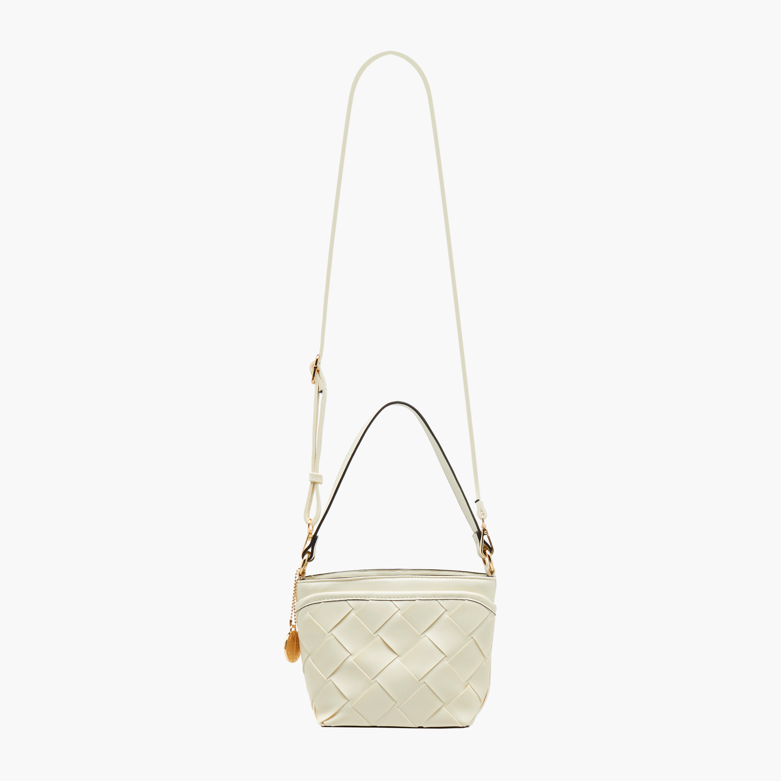 شنطة دلو بارزة الملمس بحزام قابل للفصل من مارينا جالانتي-women-bagsandwallets-handbags-image-3