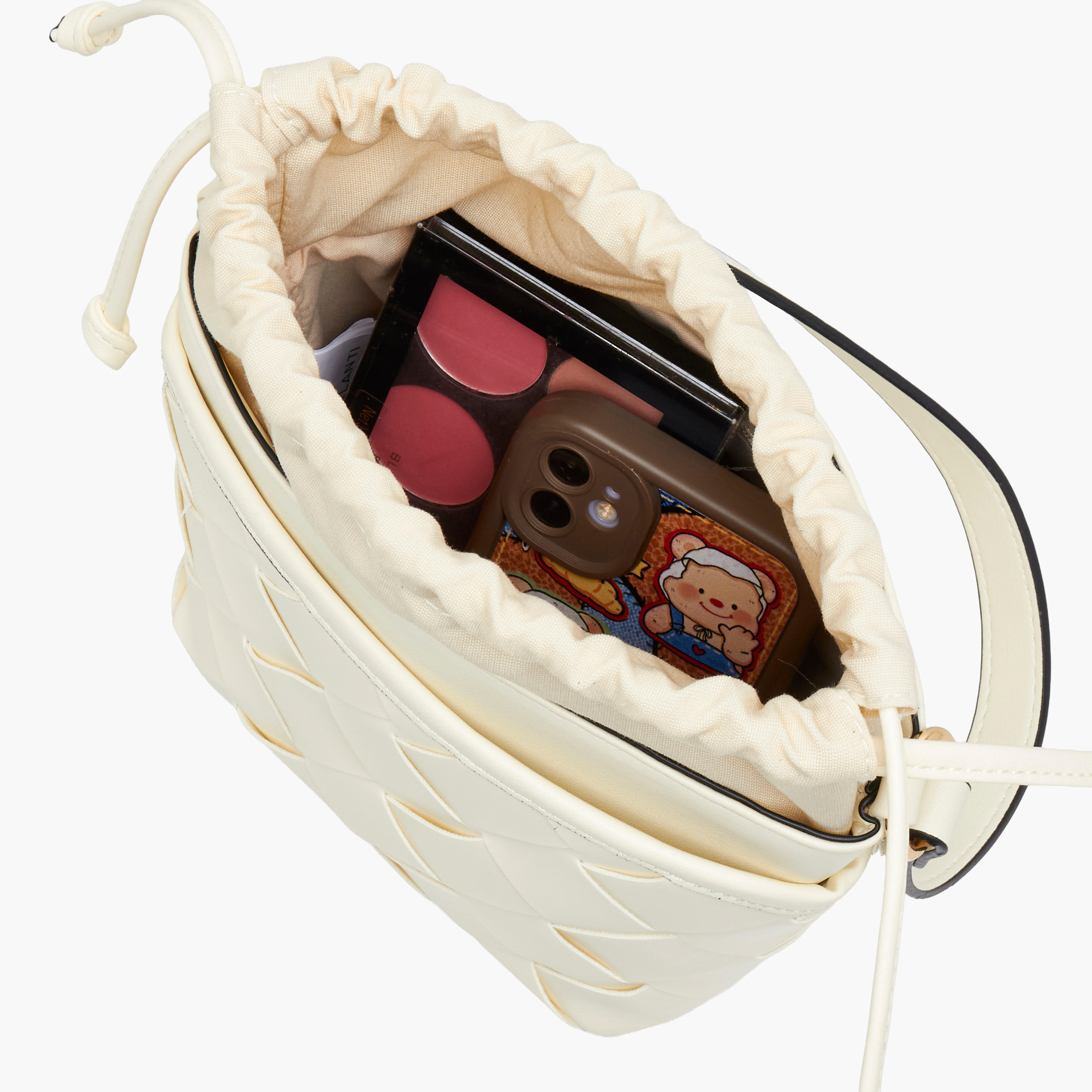 شنطة دلو بارزة الملمس بحزام قابل للفصل من مارينا جالانتي-women-bagsandwallets-handbags-image-9