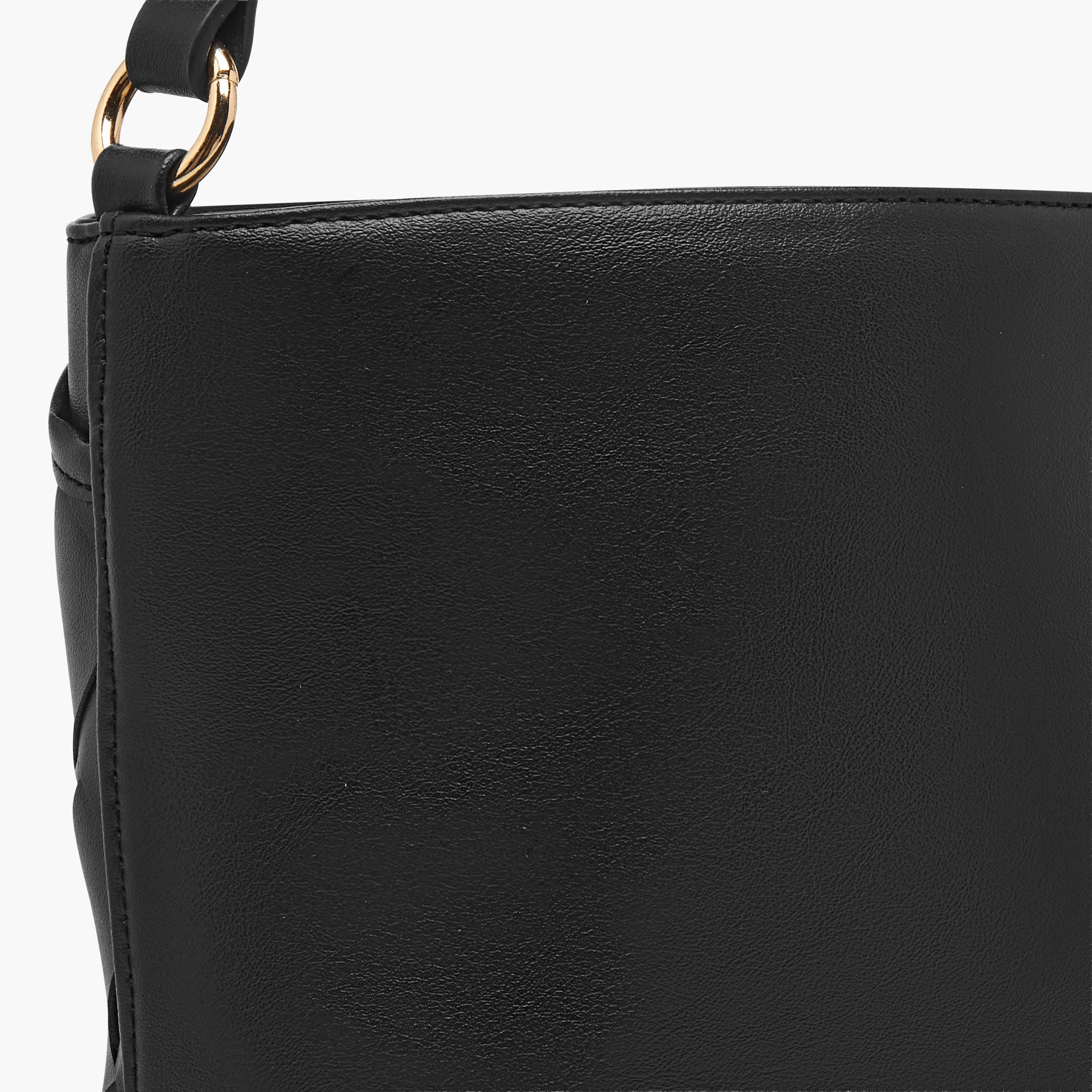 Marina Galanti Weave Textured Bucket Bag with Detachable Strap-women-bagsandwallets-handbags-image-6