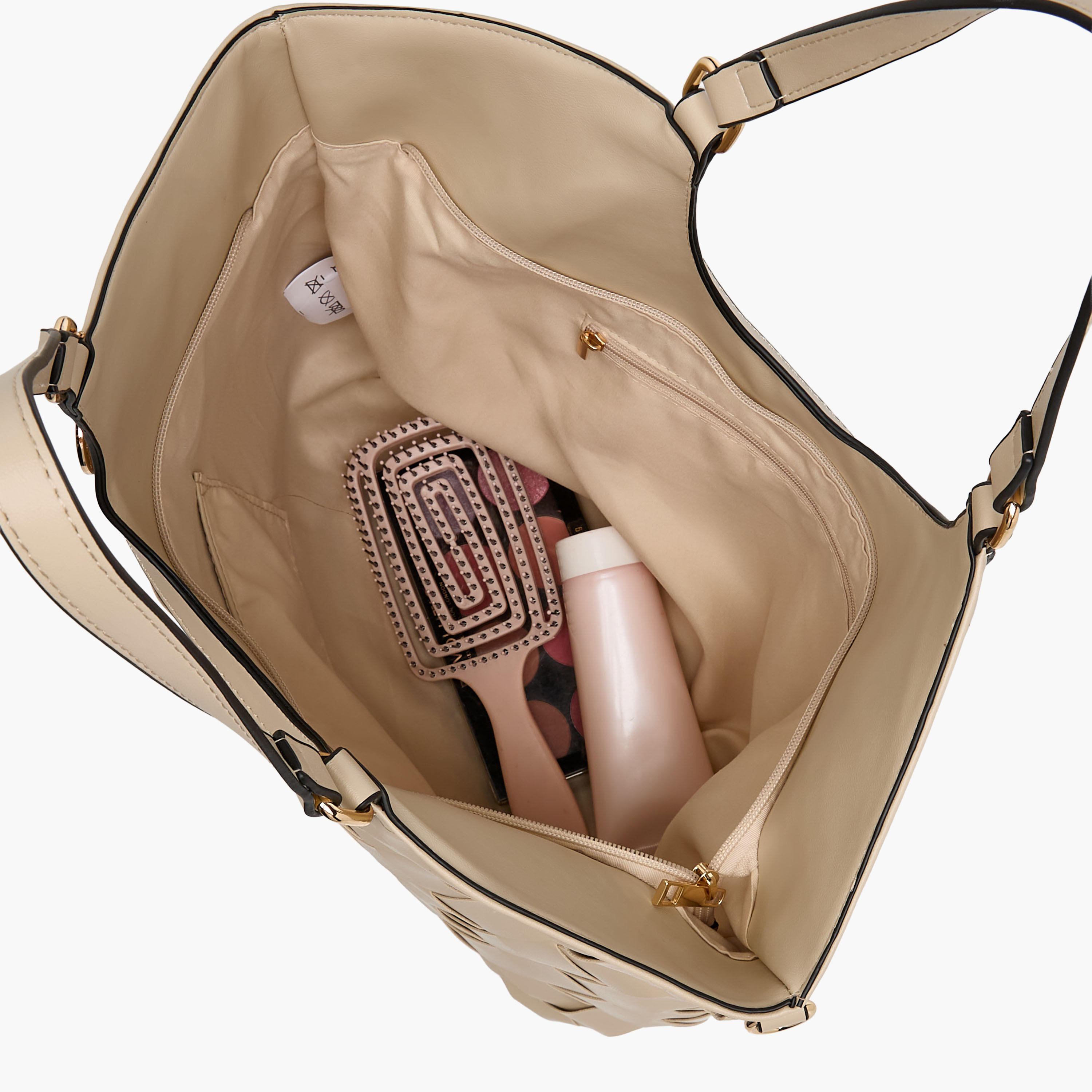 Marina Galanti Textured Tote Bag with Detachable Strap-women-bagsandwallets-handbags-image-10