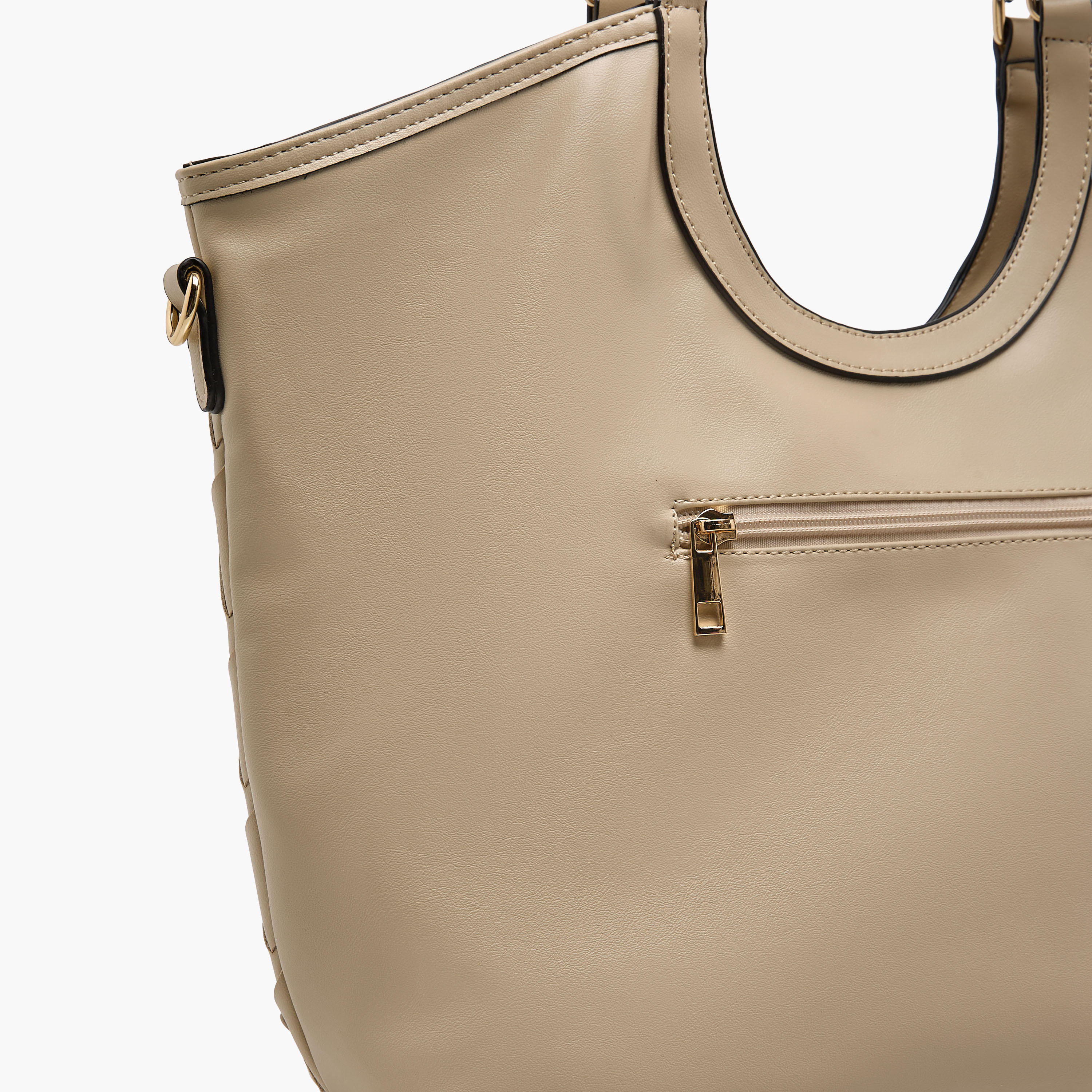 Marina Galanti Textured Tote Bag with Detachable Strap-women-bagsandwallets-handbags-image-7