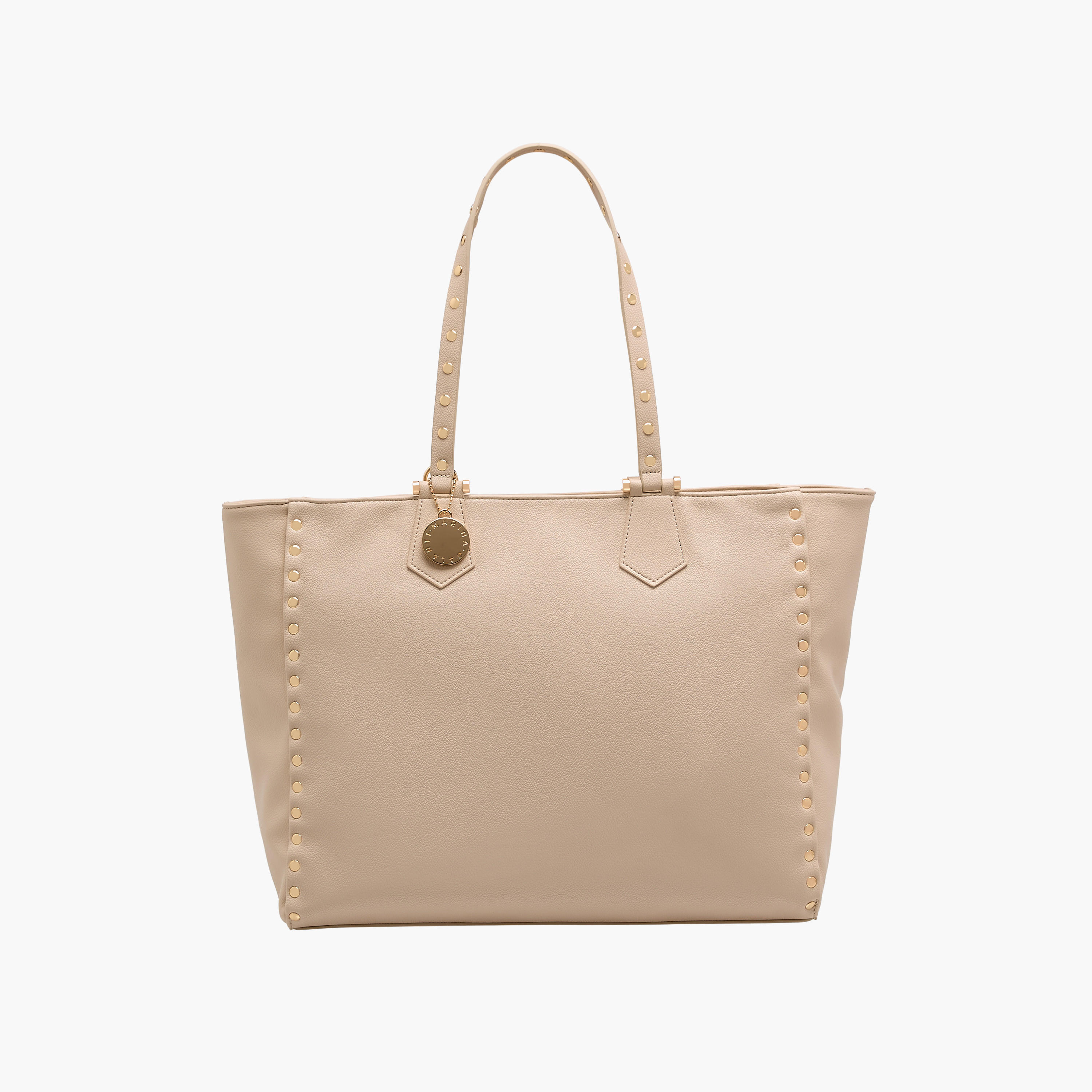 Marina Galanti Studded Tote Bag with Double Handle-women-bagsandwallets-handbags-image-1