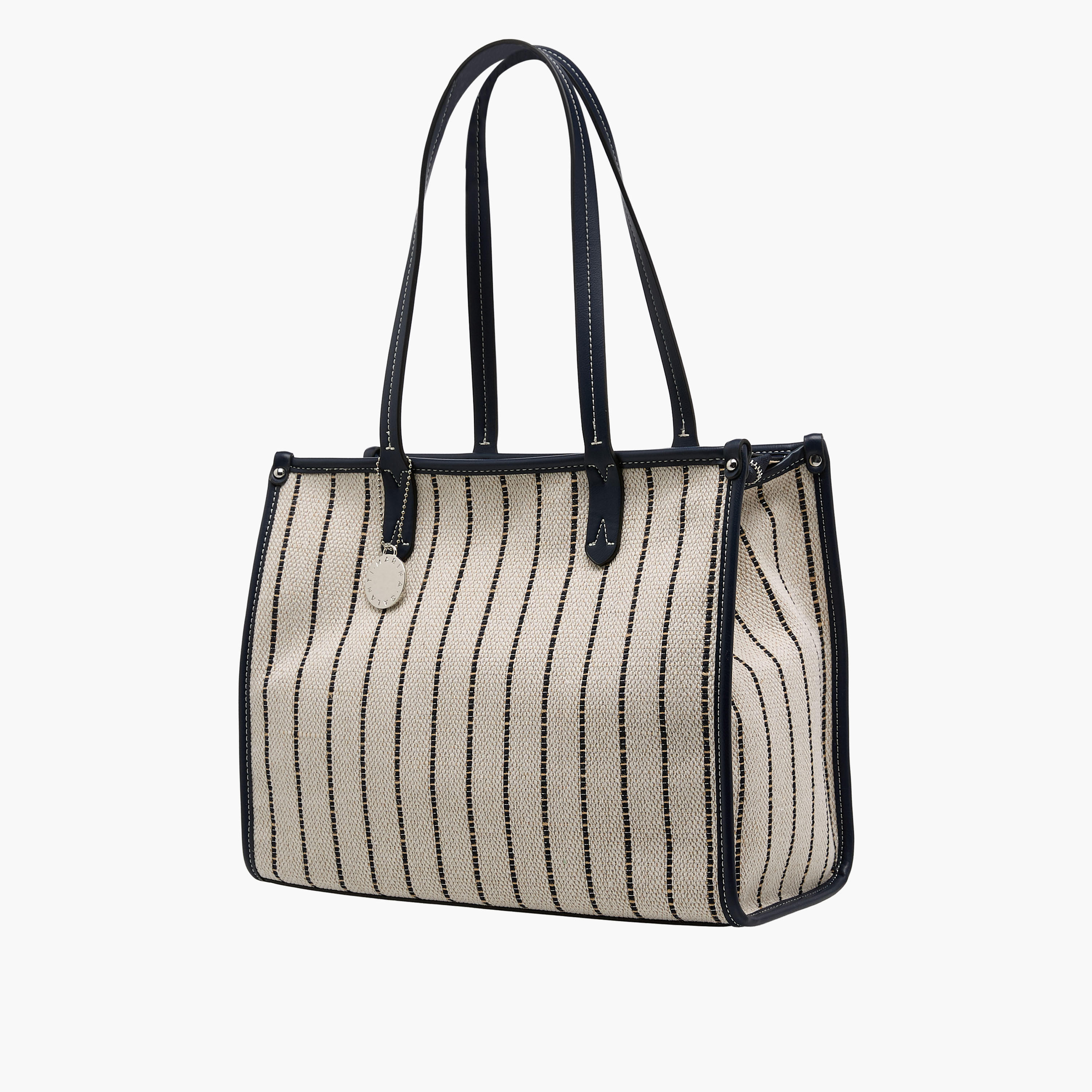 Marina Galanti Striped Tote Bag with Double Handle-women-bagsandwallets-handbags-image-3