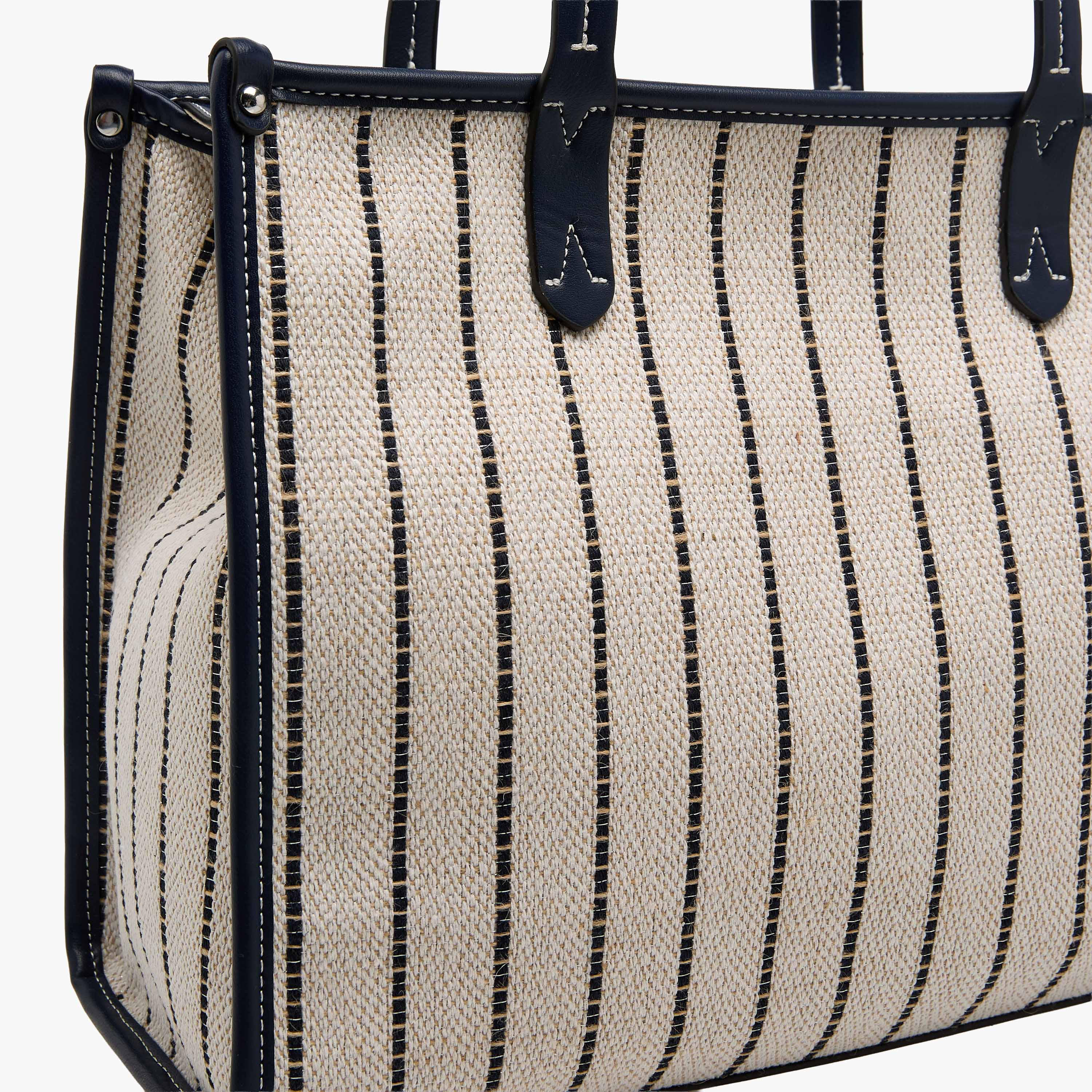 Marina Galanti Striped Tote Bag with Double Handle-women-bagsandwallets-handbags-image-6