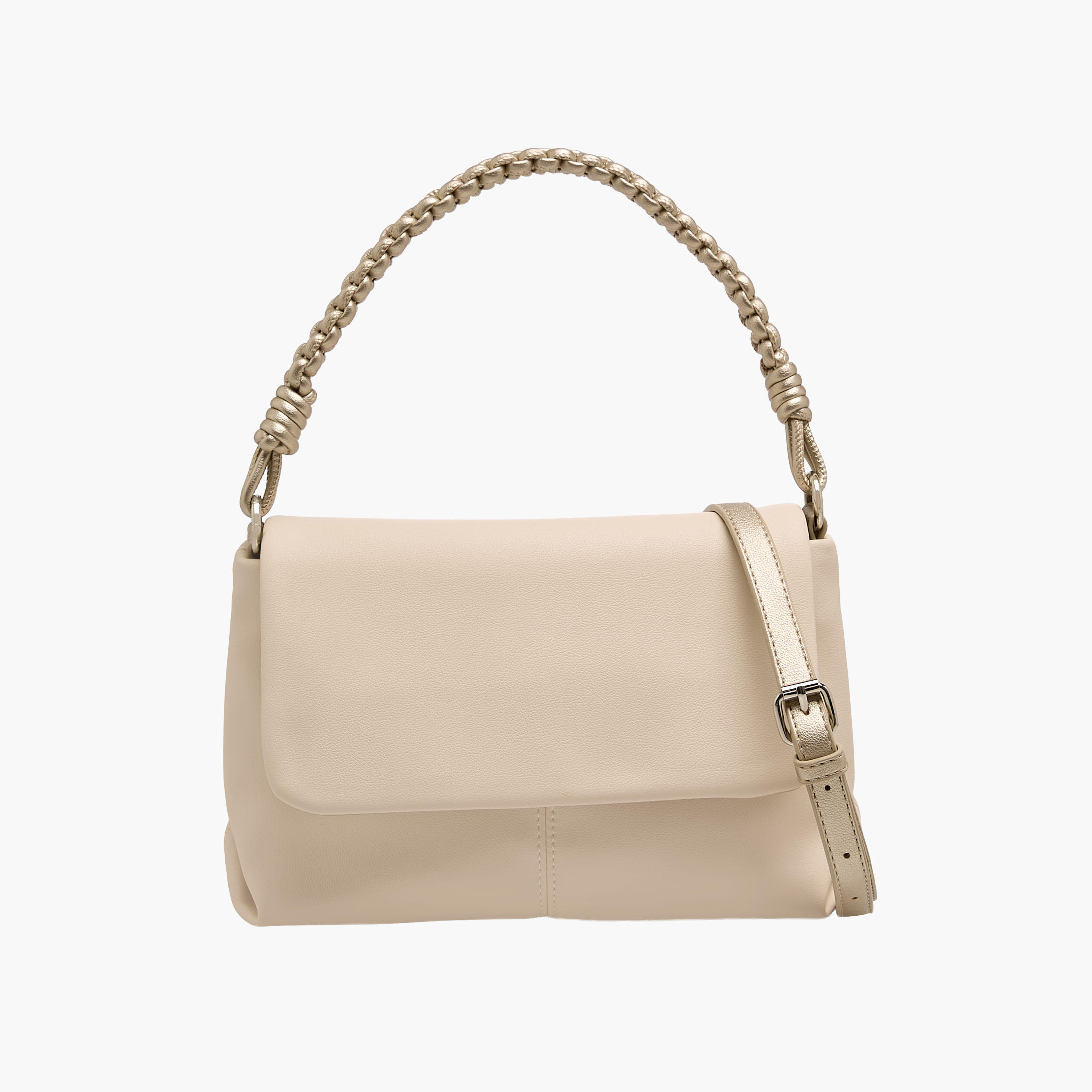 Marina Galanti Solid Shoulder Bag with Detachable Strap-women-bagsandwallets-handbags-image-1