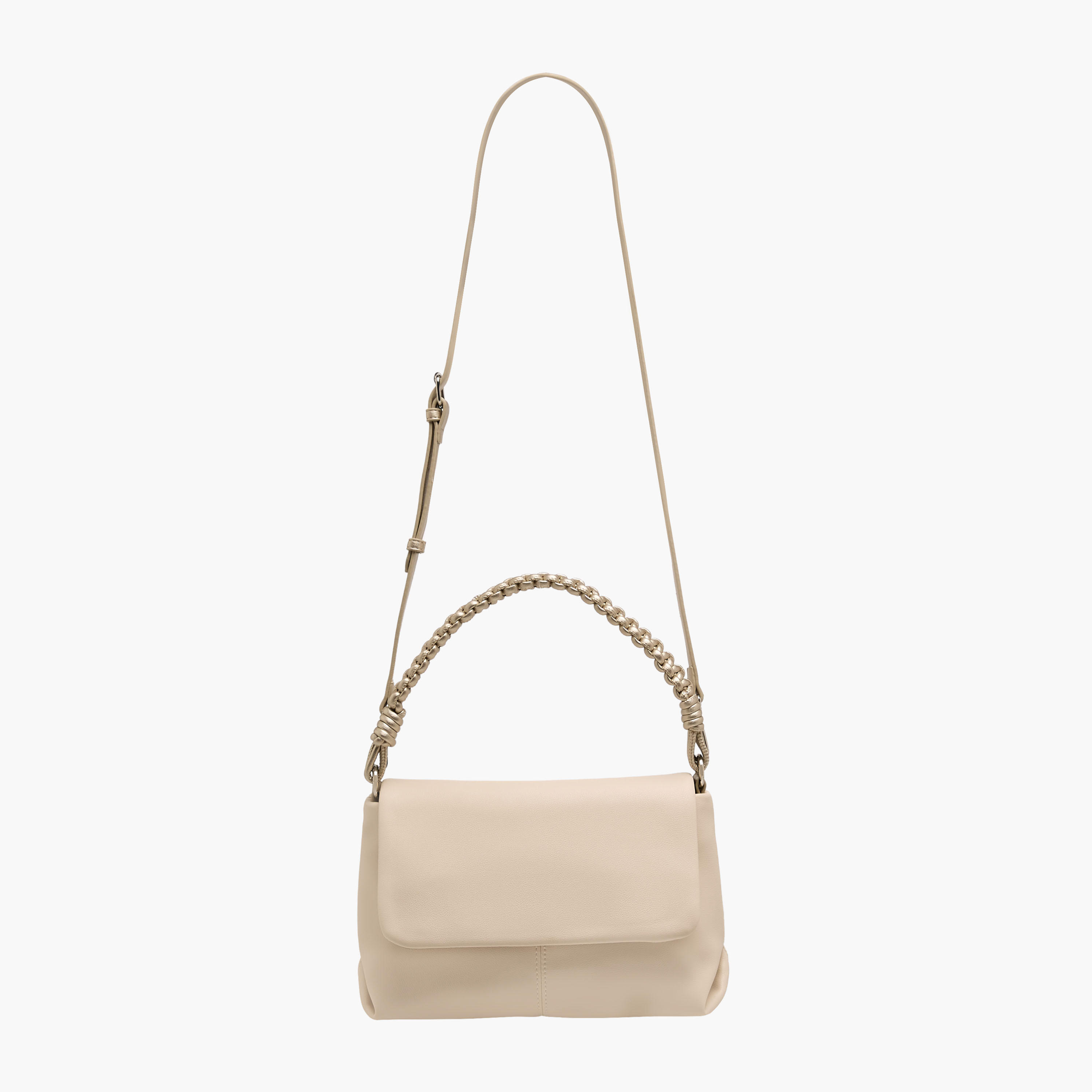 Marina Galanti Solid Shoulder Bag with Detachable Strap-women-bagsandwallets-handbags-image-3