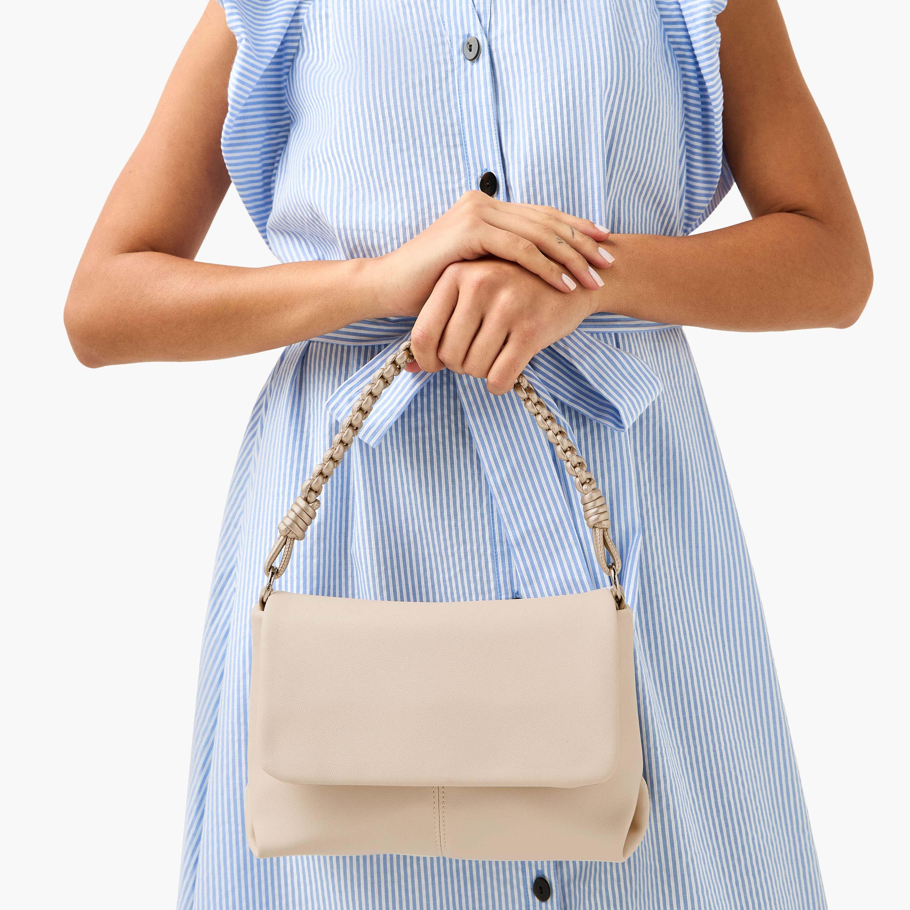 Marina Galanti Solid Shoulder Bag with Detachable Strap-women-bagsandwallets-handbags-image-8