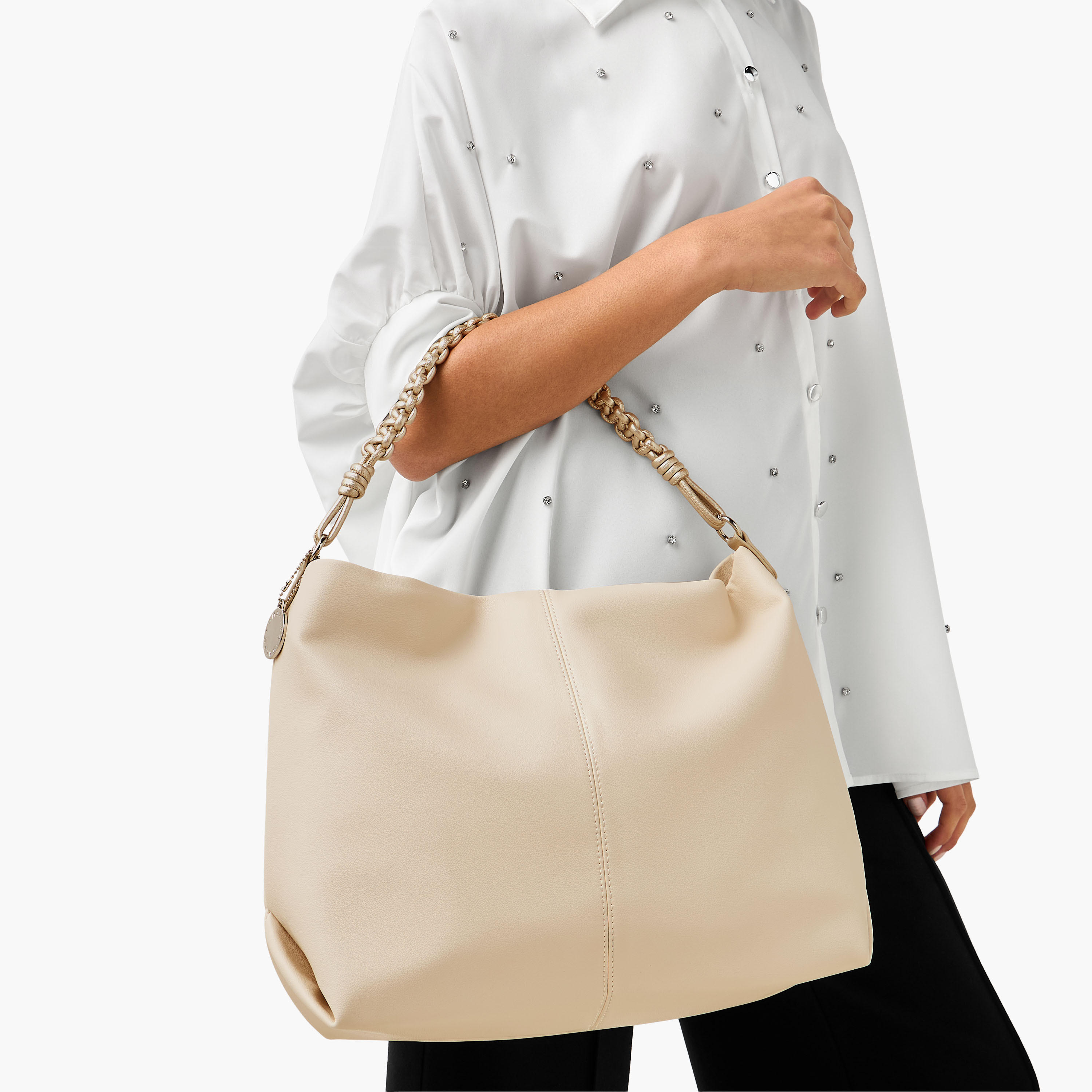 Marina Galanti Textured Tote Bag with Detachable Strap-women-bagsandwallets-handbags-image-8