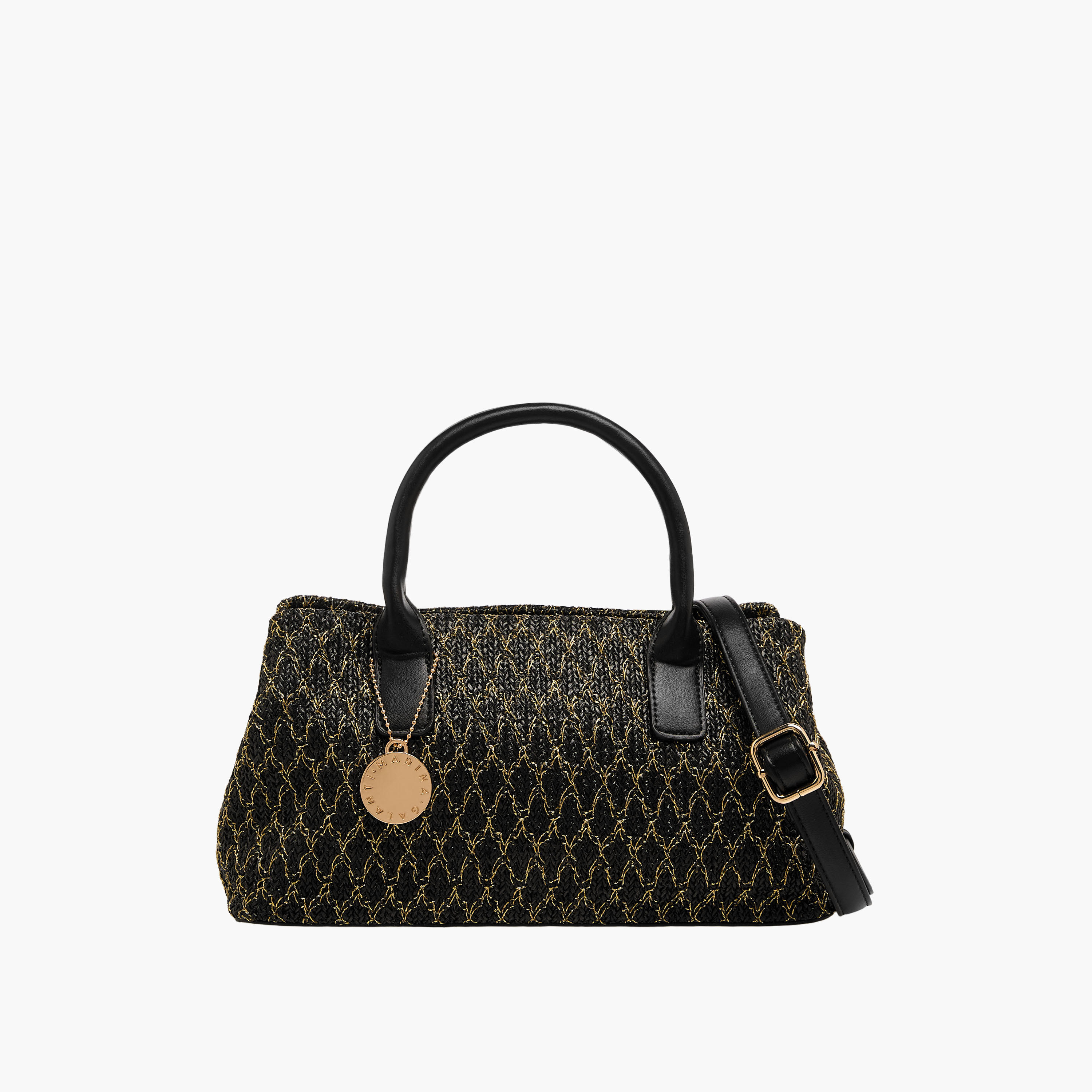 Marina Galanti Eastwest Textured Tote Bag with Detachable Strap-women-bagsandwallets-handbags-image-1