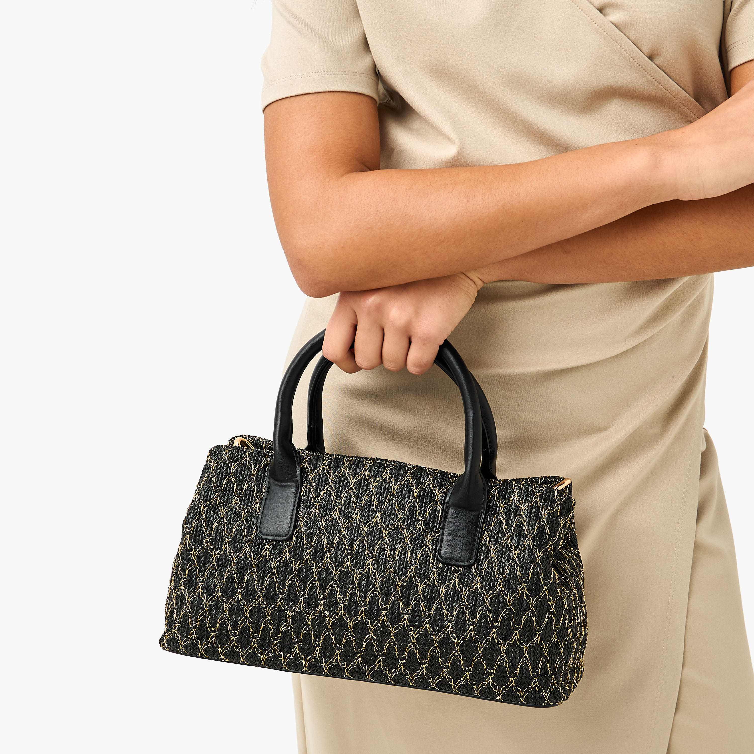 Marina Galanti Eastwest Textured Tote Bag with Detachable Strap-women-bagsandwallets-handbags-image-8