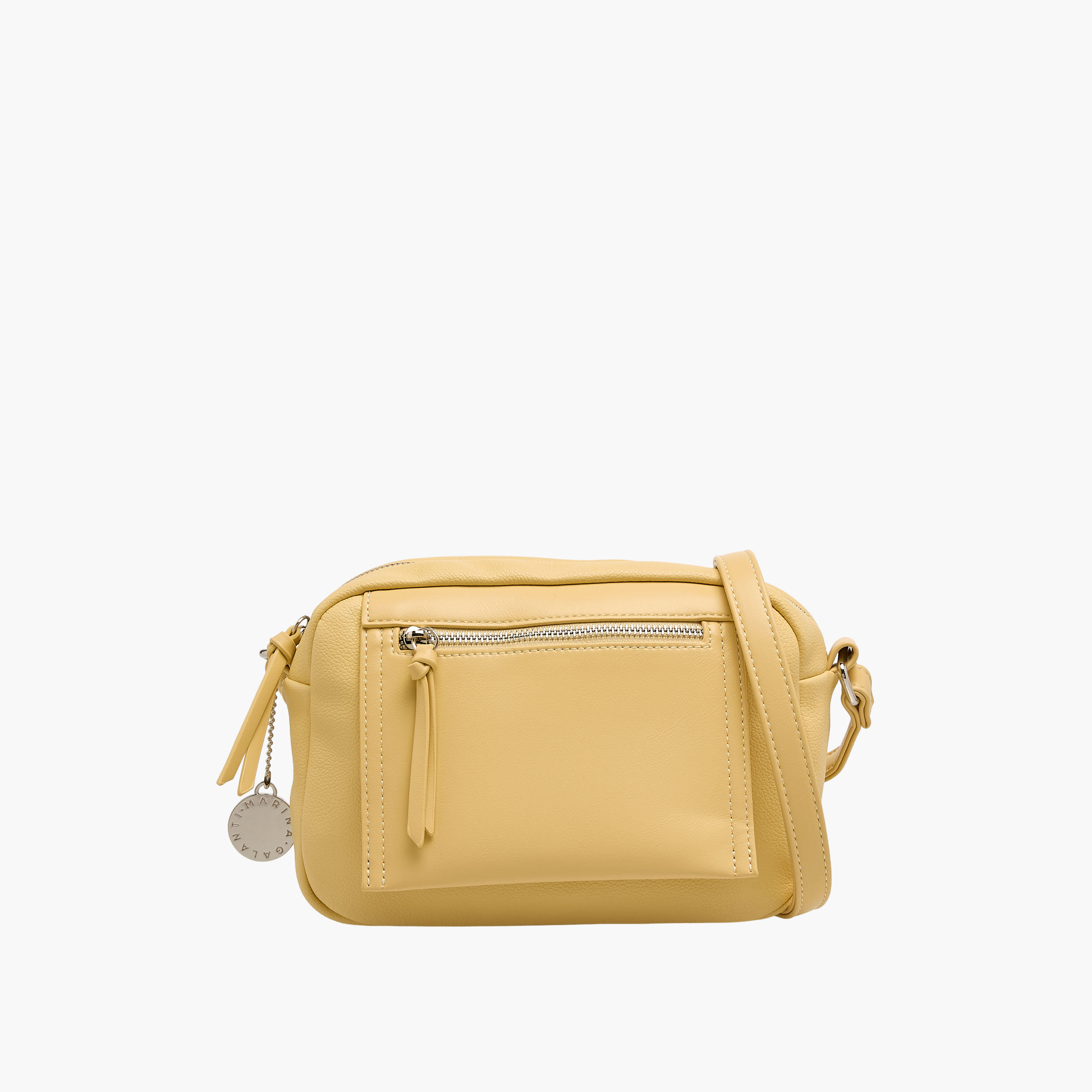 شنطة كروس بودي سادة بحزام قابل للتعديل من مارينا جالانتي-women-bagsandwallets-handbags-image-1