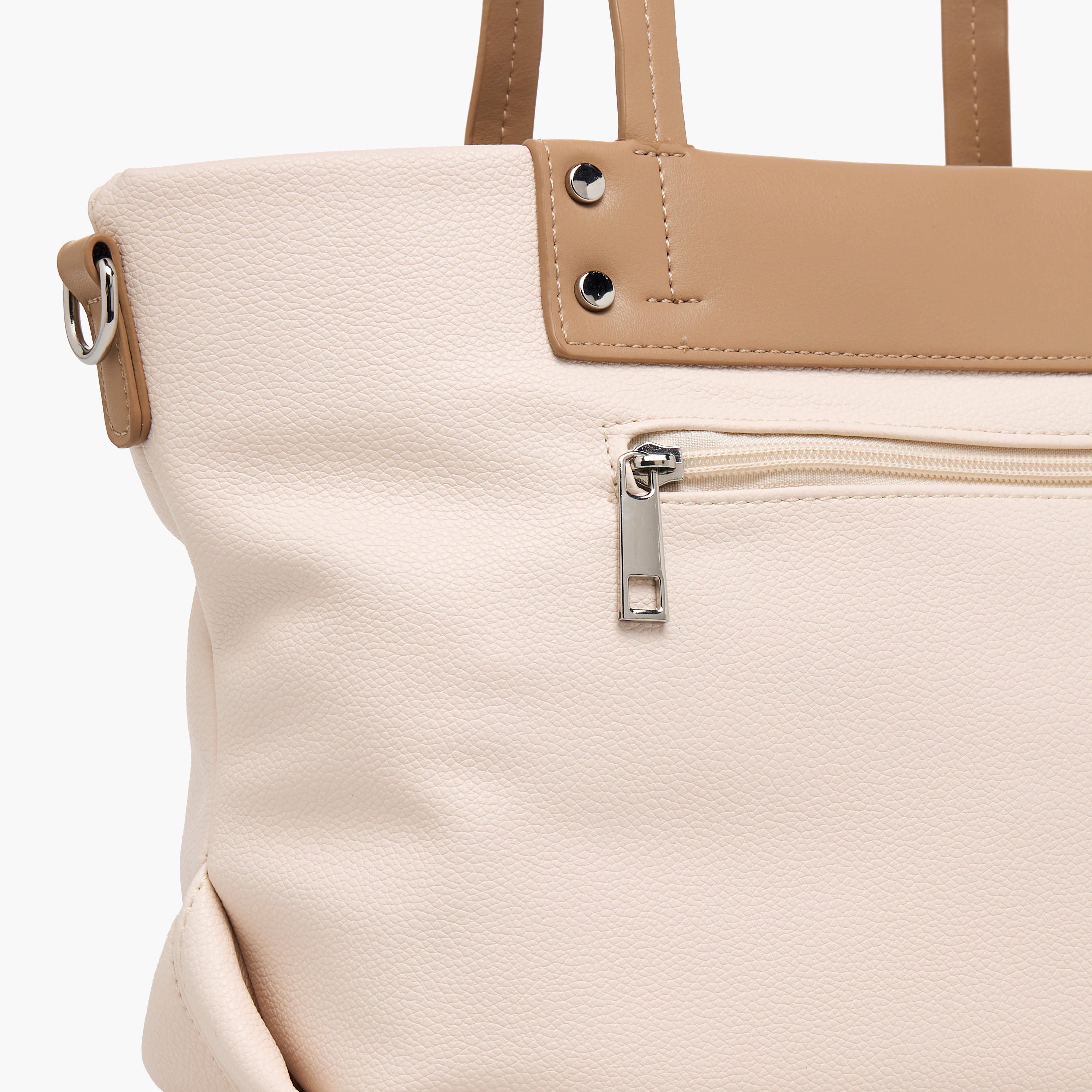 Marina Galanti Colourblock Tote Bag with Zip Closure-women-bagsandwallets-handbags-image-5
