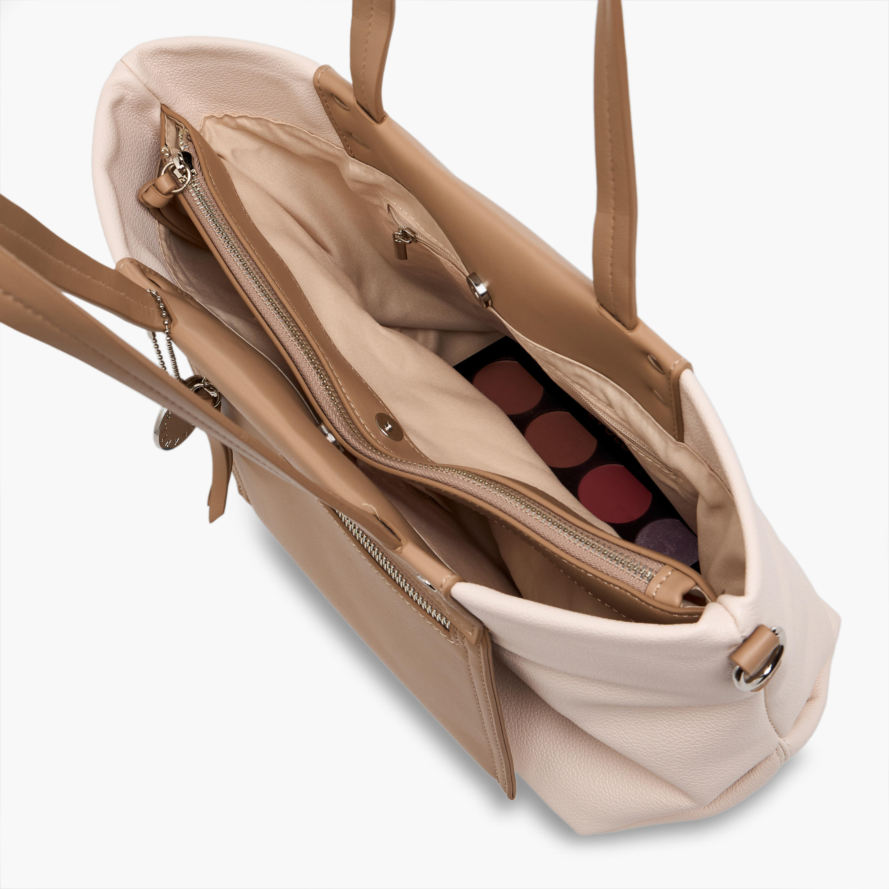 Marina Galanti Colourblock Tote Bag with Zip Closure-women-bagsandwallets-handbags-image-7