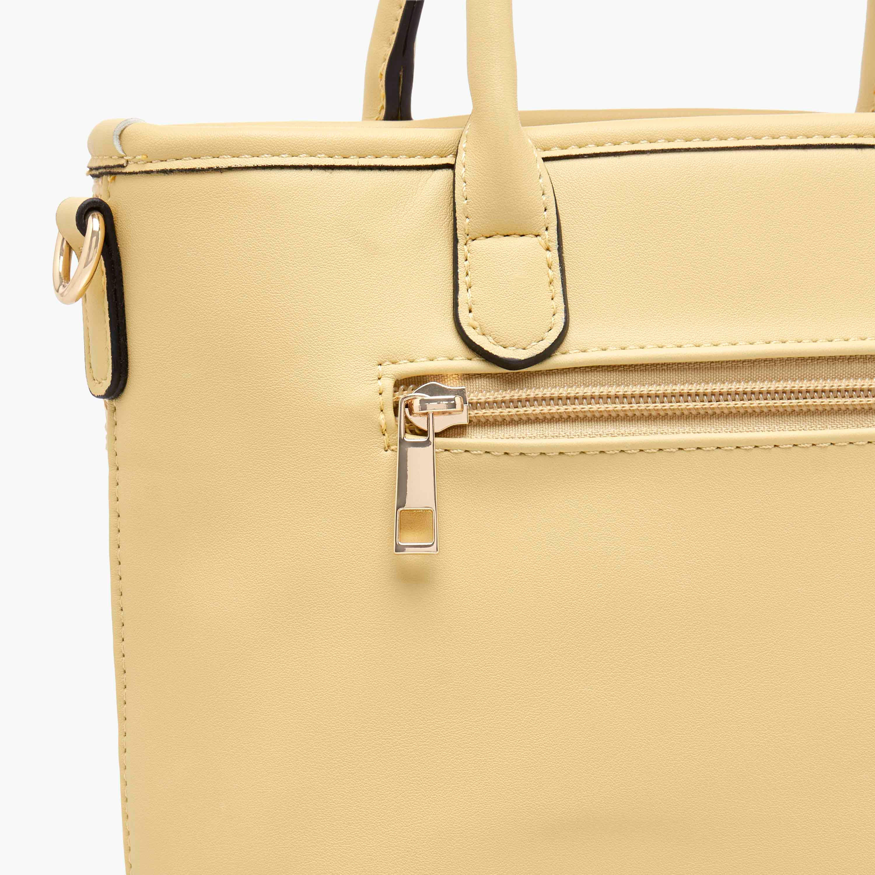 Marina Galanti Textured Tote Bag with Detachable Strap-women-bagsandwallets-handbags-image-6