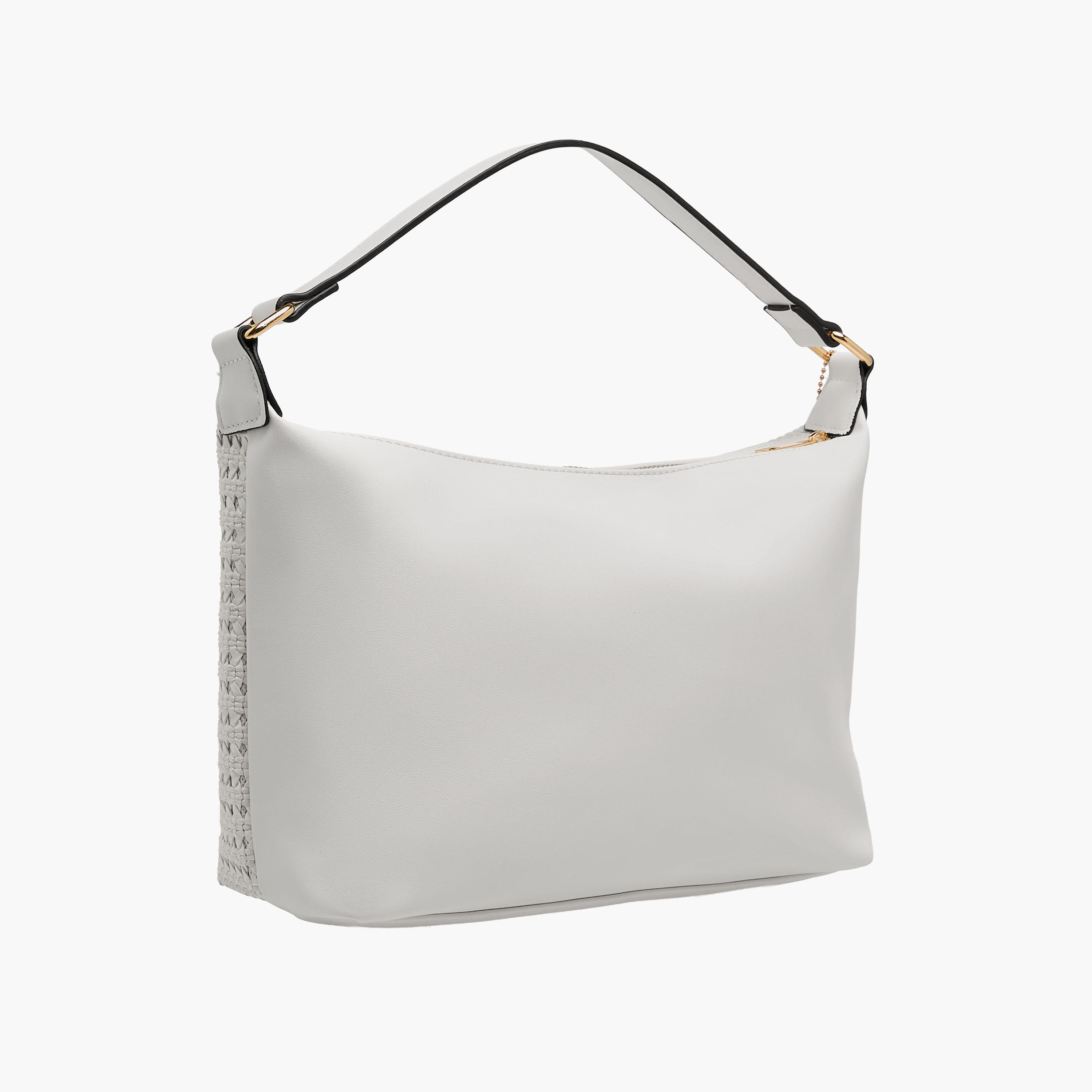 Marina Galanti Textured Shoulder Bag with Detachable Strap-women-bagsandwallets-handbags-image-4