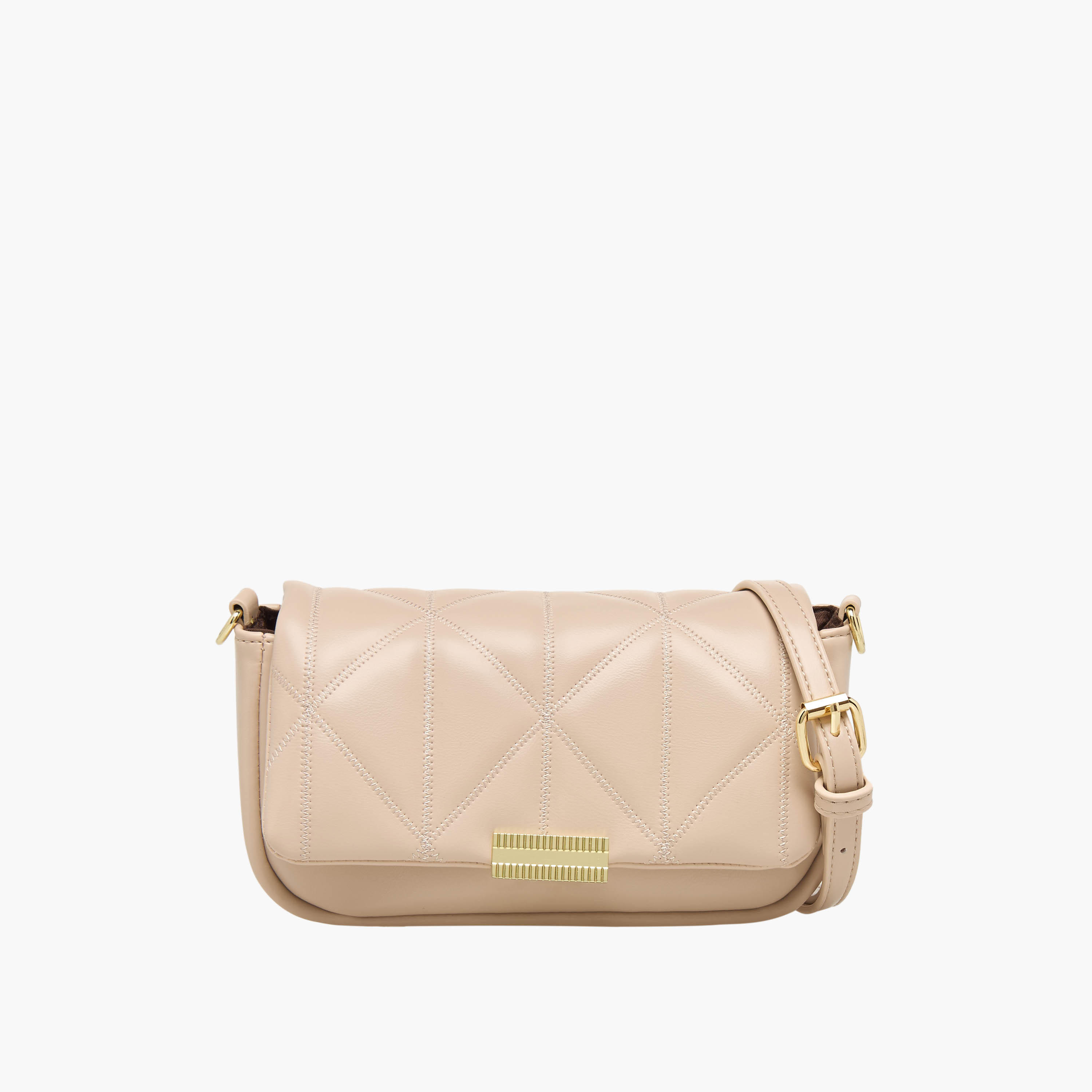 شنطة كروس بودي مبطنة بحزام قابل للتعديل من ساشا-women-bagsandwallets-handbags-image-1