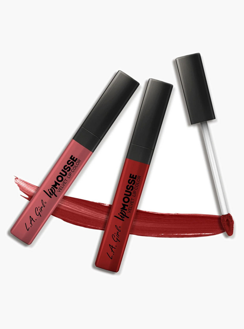 إل.إيه. جيرل أحمر شفاه موس مخملي-beautyandpersonalcare-makeup-lips-liquidlipsticks-image-3