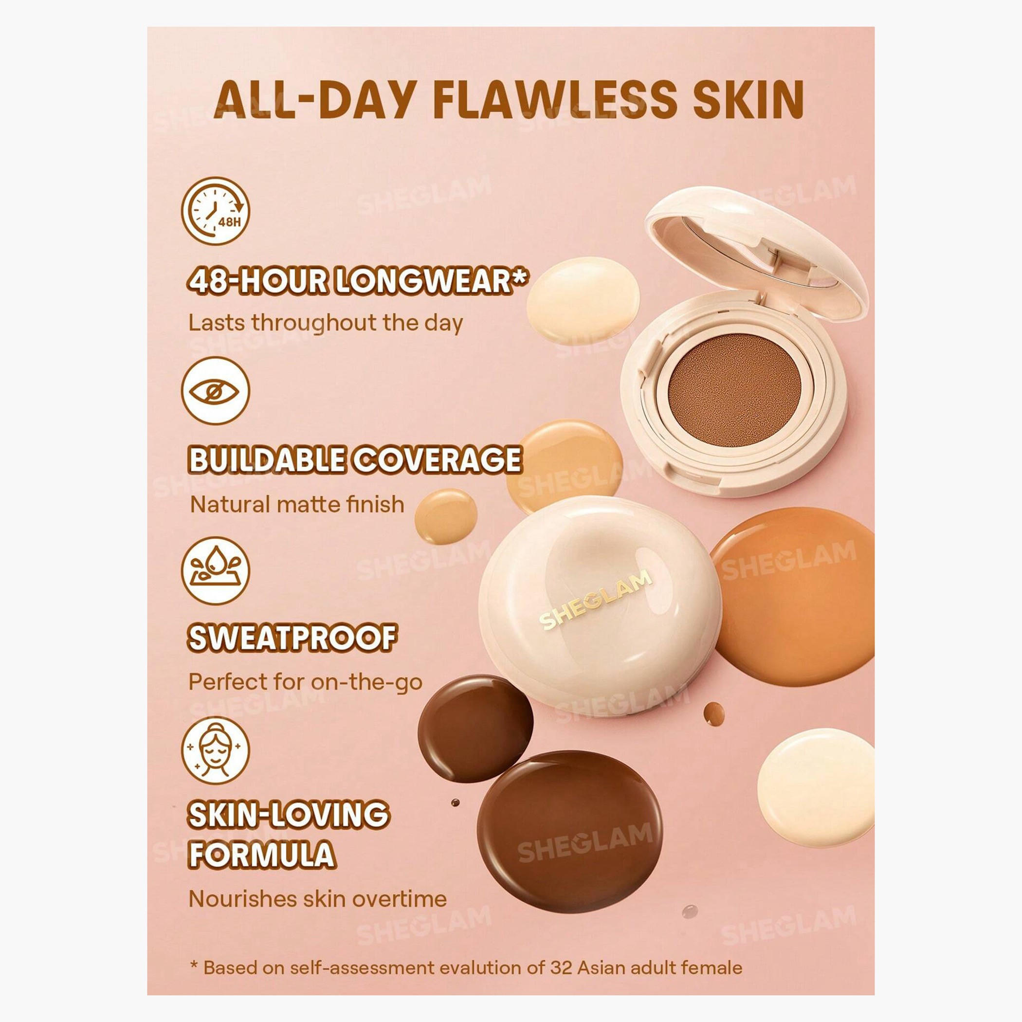 Sheglam Lock & Go Long-Lasting Cushion Foundation-beautyandpersonalcare-makeup-face-foundations-image-2