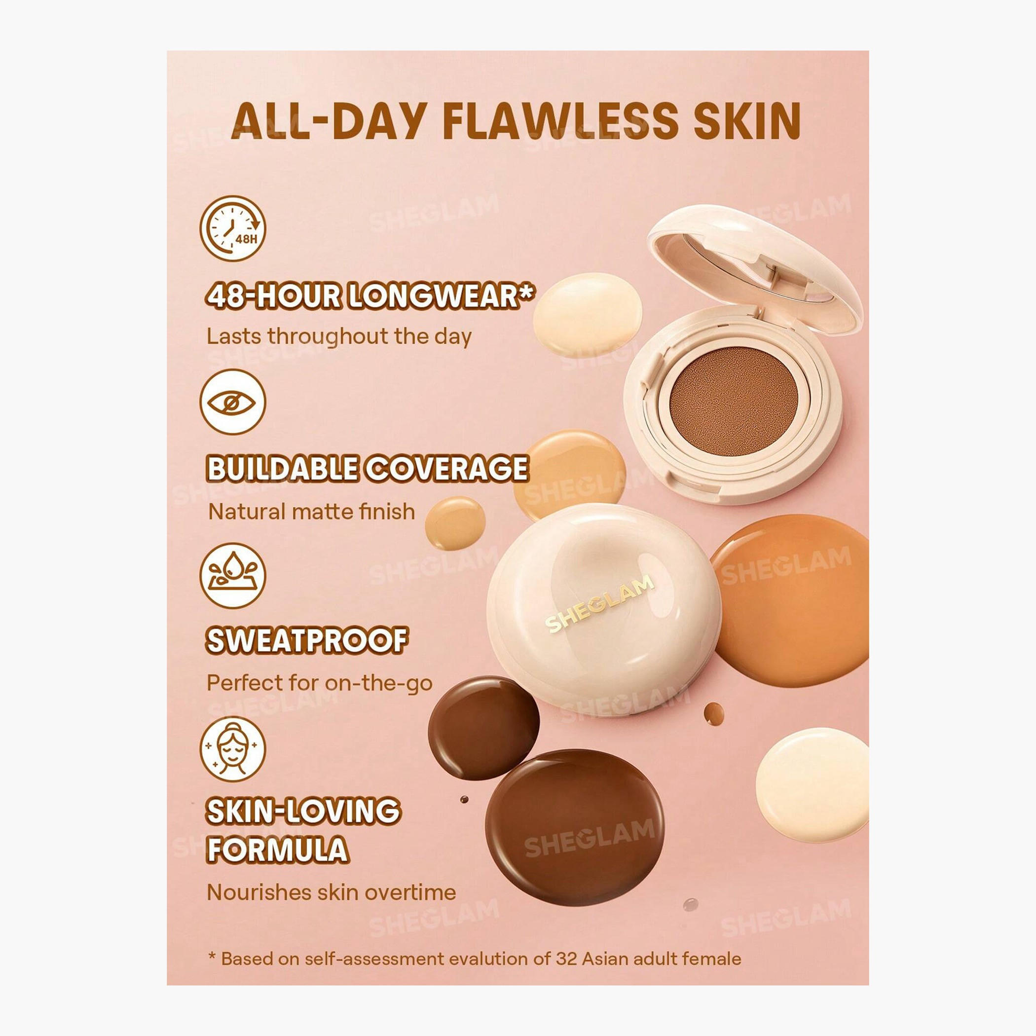 Sheglam Lock & Go Long-Lasting Cushion Foundation-beautyandpersonalcare-makeup-face-foundations-image-2
