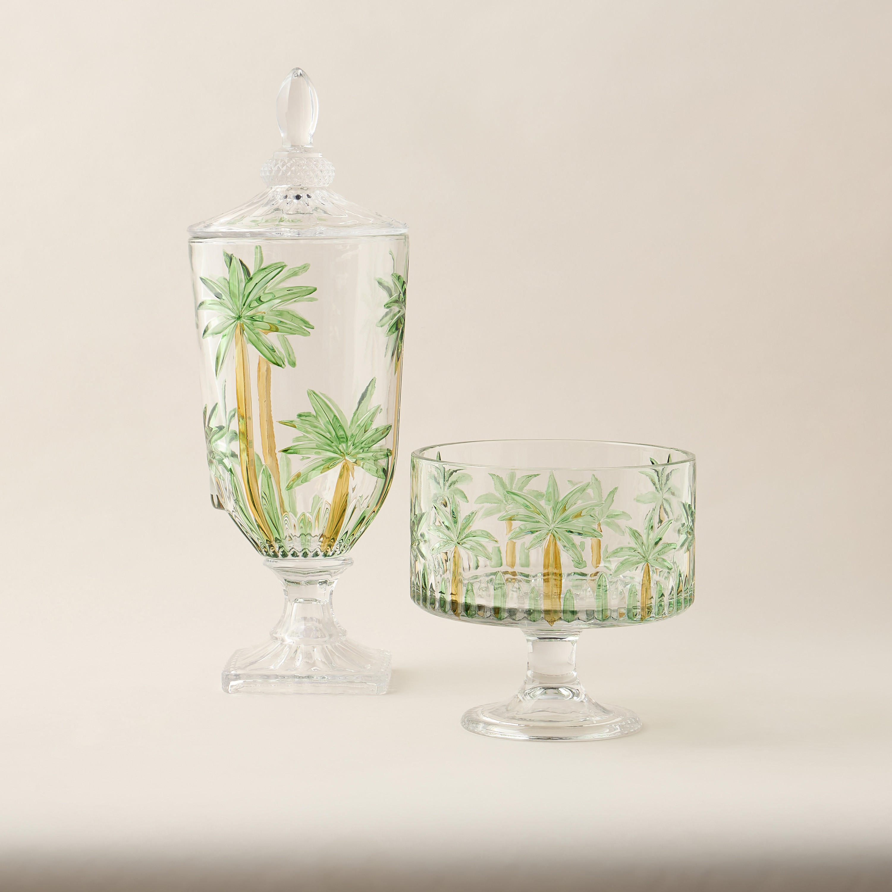 Palm Tree Hand-Painted Beverage Dispenser - 3.5 L-household-dining-drinkserveware-dispensers-image-8