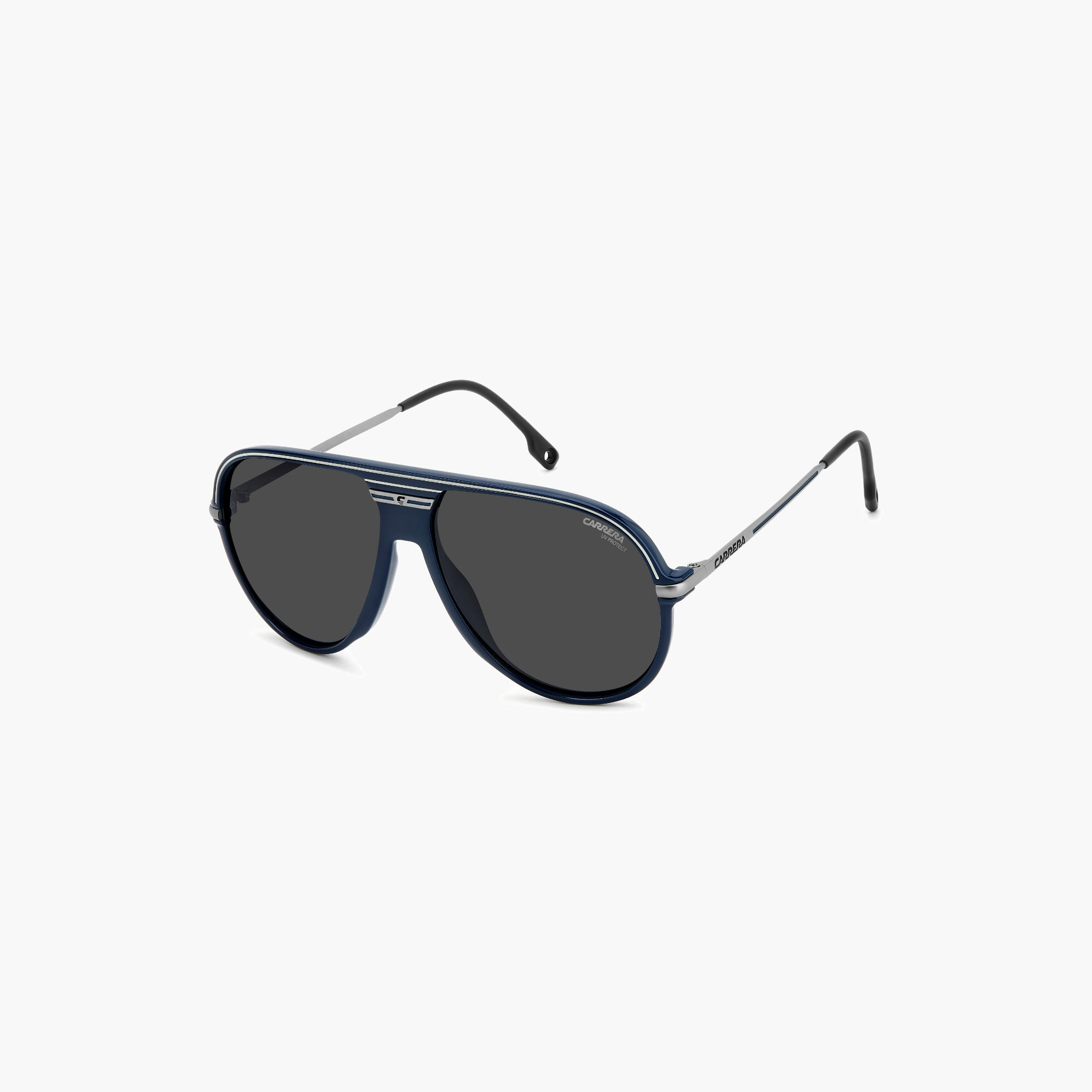 نظارة شمسية أفياتور بإطار أزرق-men-sunglasses-image-1