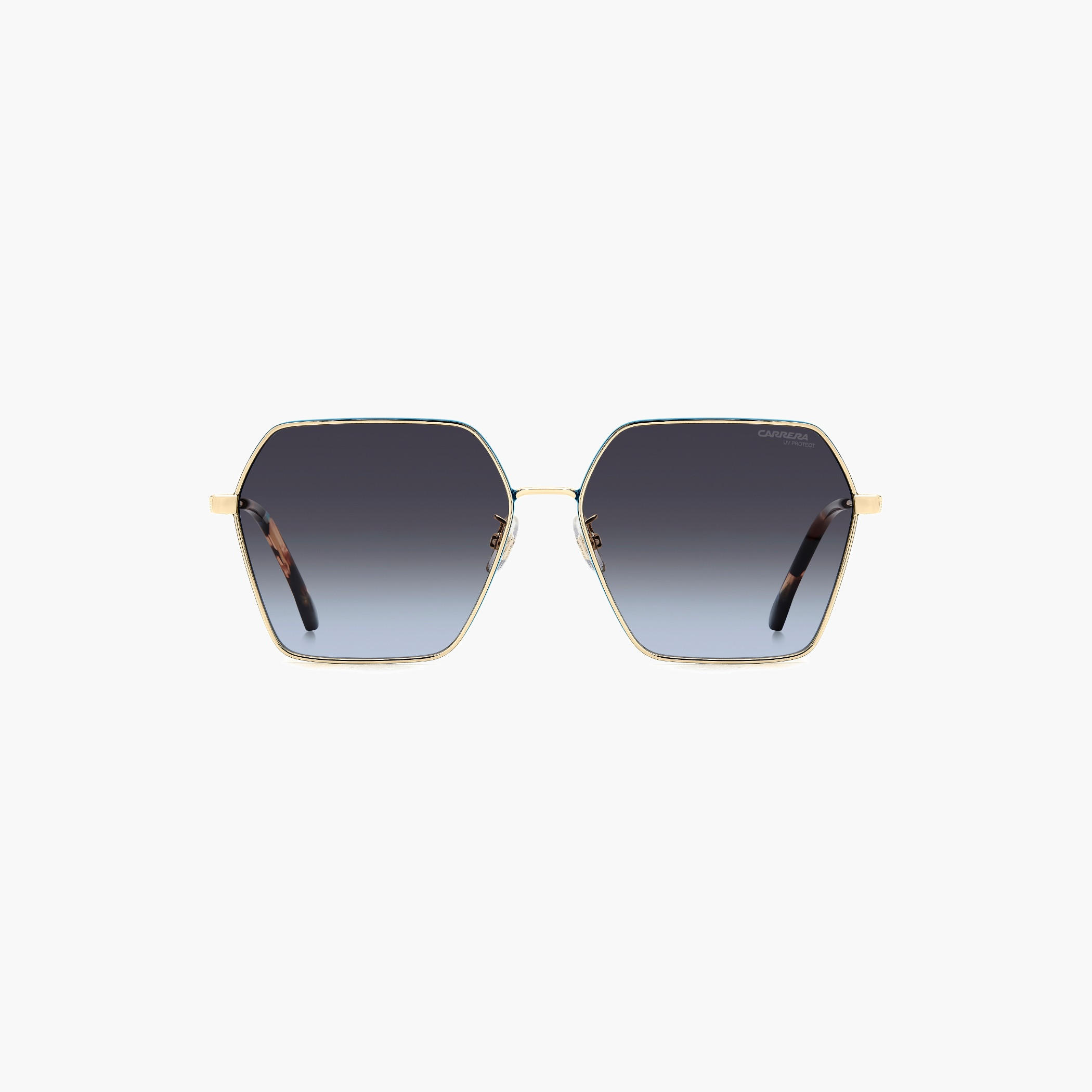 Hexagonal Gradient Lens Sunglasses-women-sunglasses-image-2