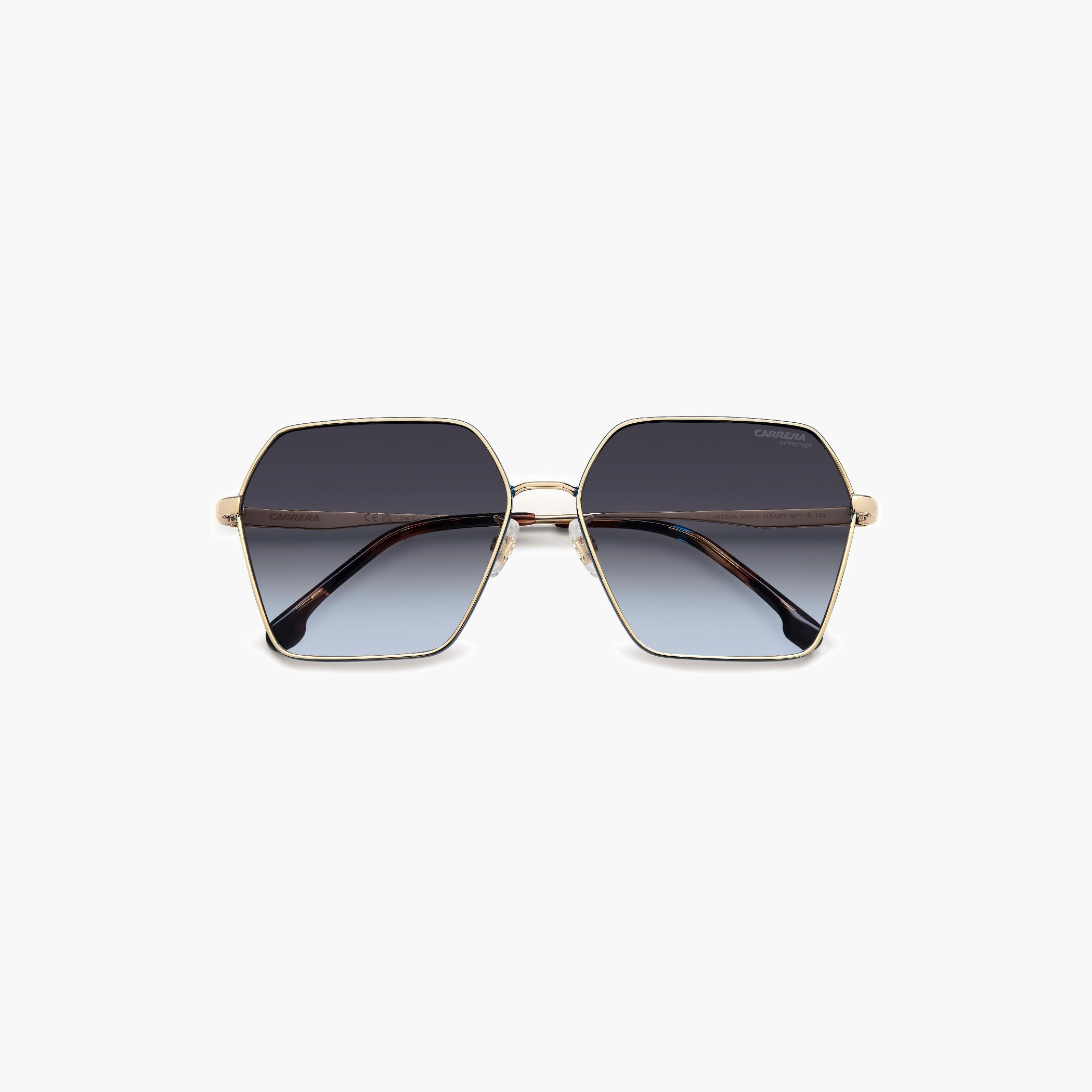 Hexagonal Gradient Lens Sunglasses-women-sunglasses-image-5