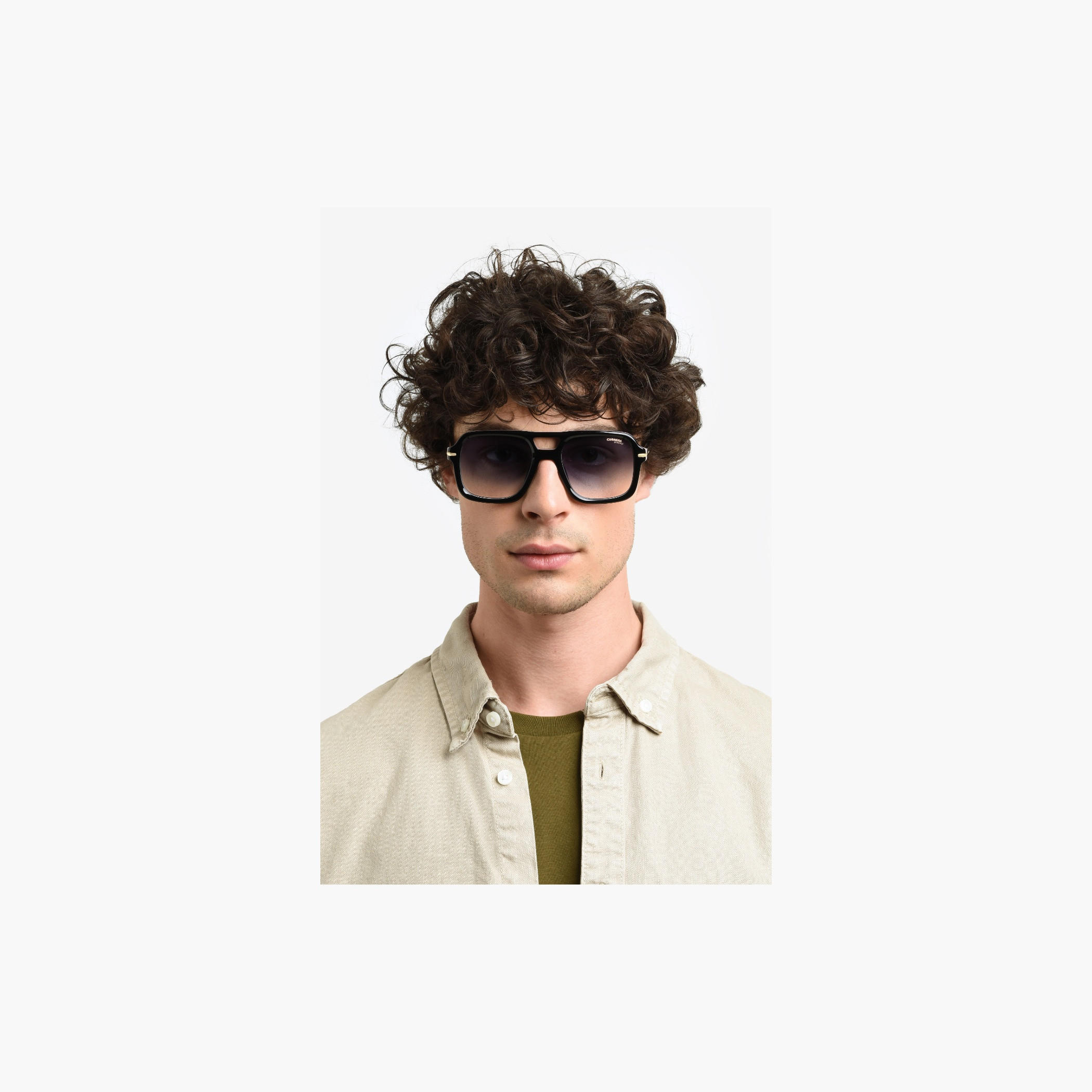 Square Frame Gradient Sunglasses-men-sunglasses-image-2
