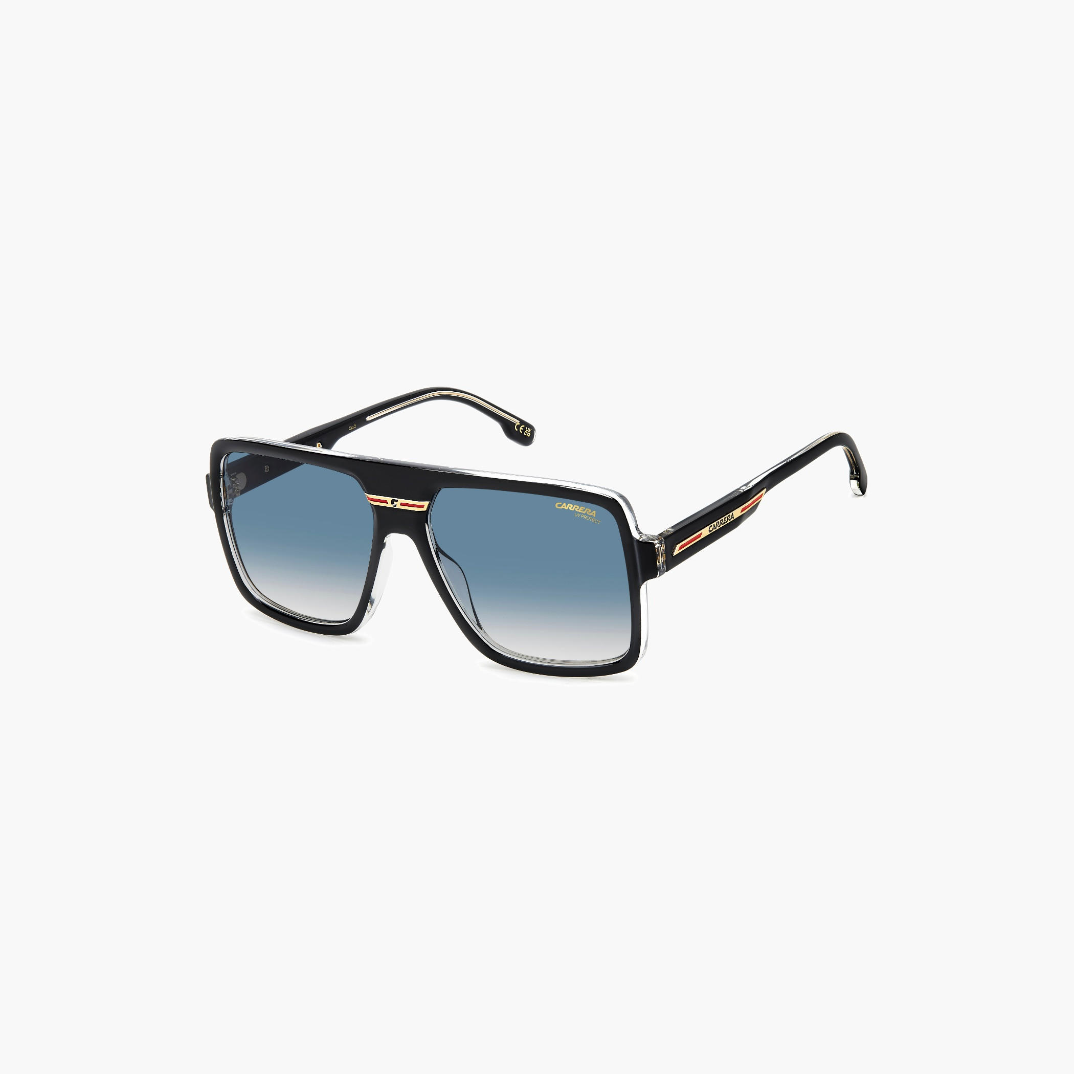 Square Frame Gradient Sunglasses-men-sunglasses-image-1