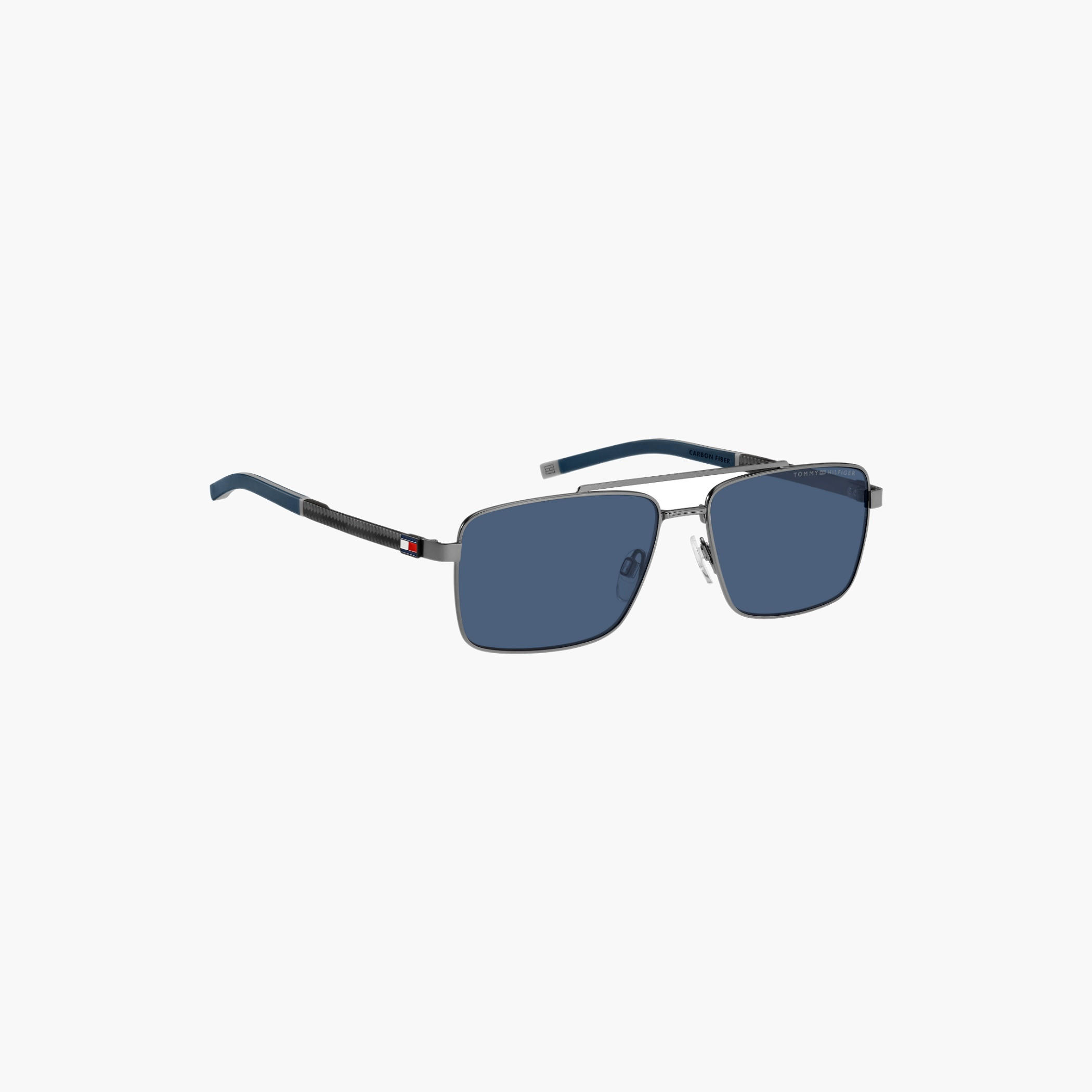 نظارة شمسية بإطار مستطيل وعدسات زرقاء-men-sunglasses-image-2