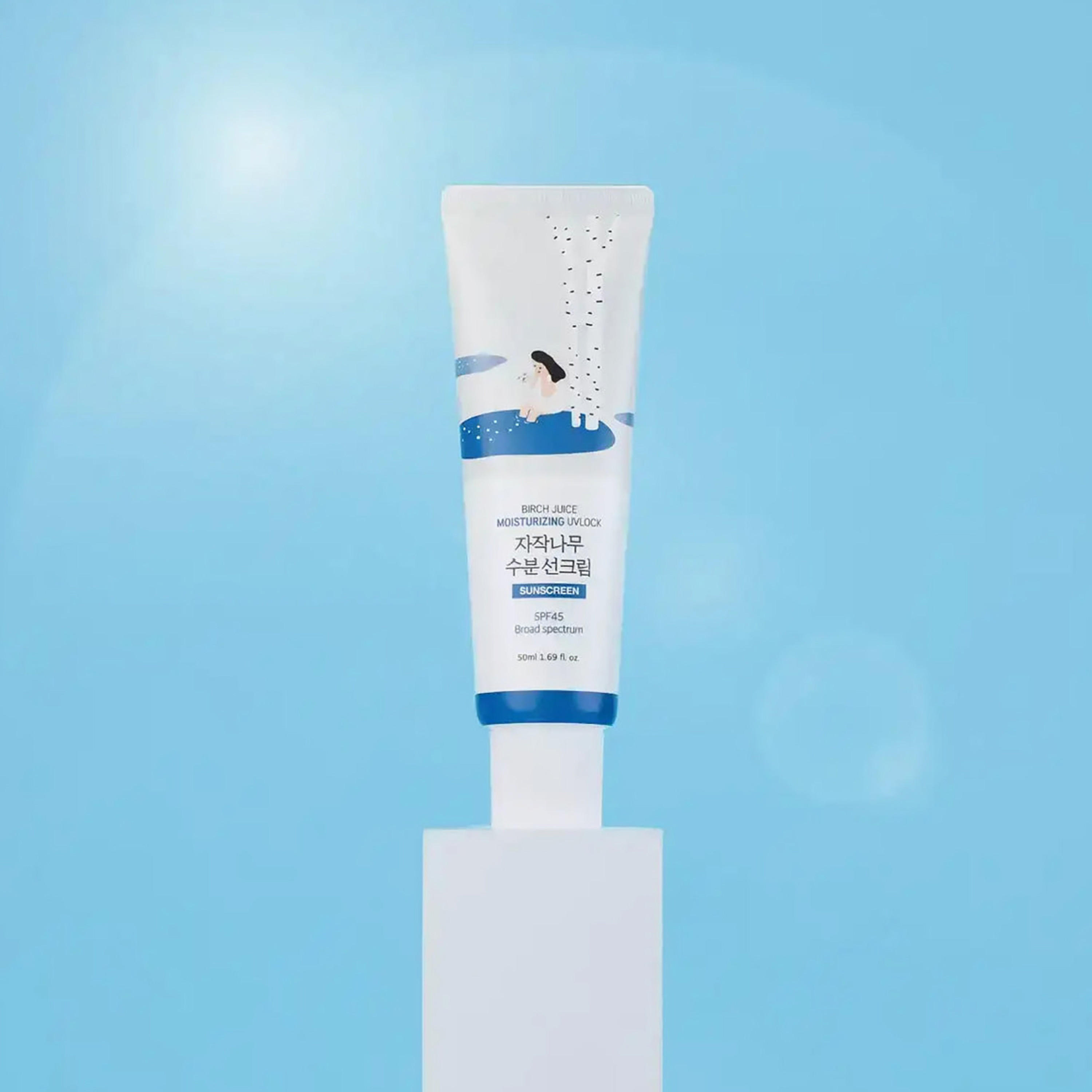 واقي شمس مرطب من راوند لاب برائحة عصير البتولا 50 مل-beautyandpersonalcare-kbeauty-skin-suncare-facesunscreen-image-1