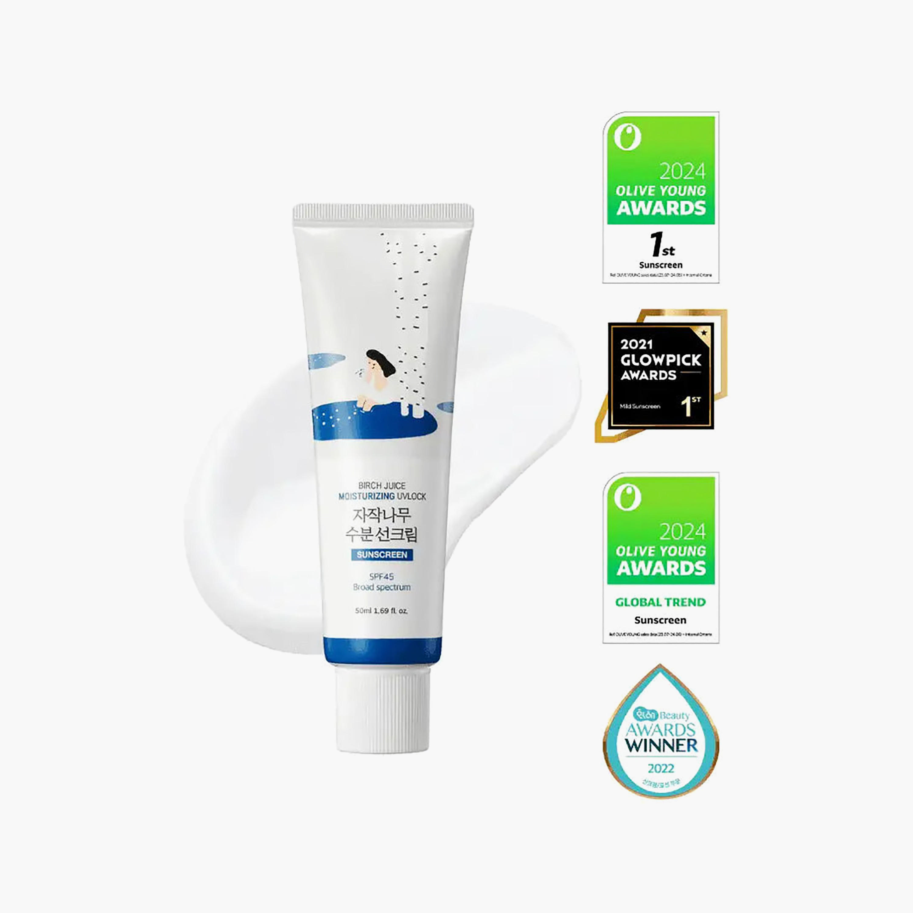 واقي شمس مرطب من راوند لاب برائحة عصير البتولا 50 مل-beautyandpersonalcare-kbeauty-skin-suncare-facesunscreen-image-3