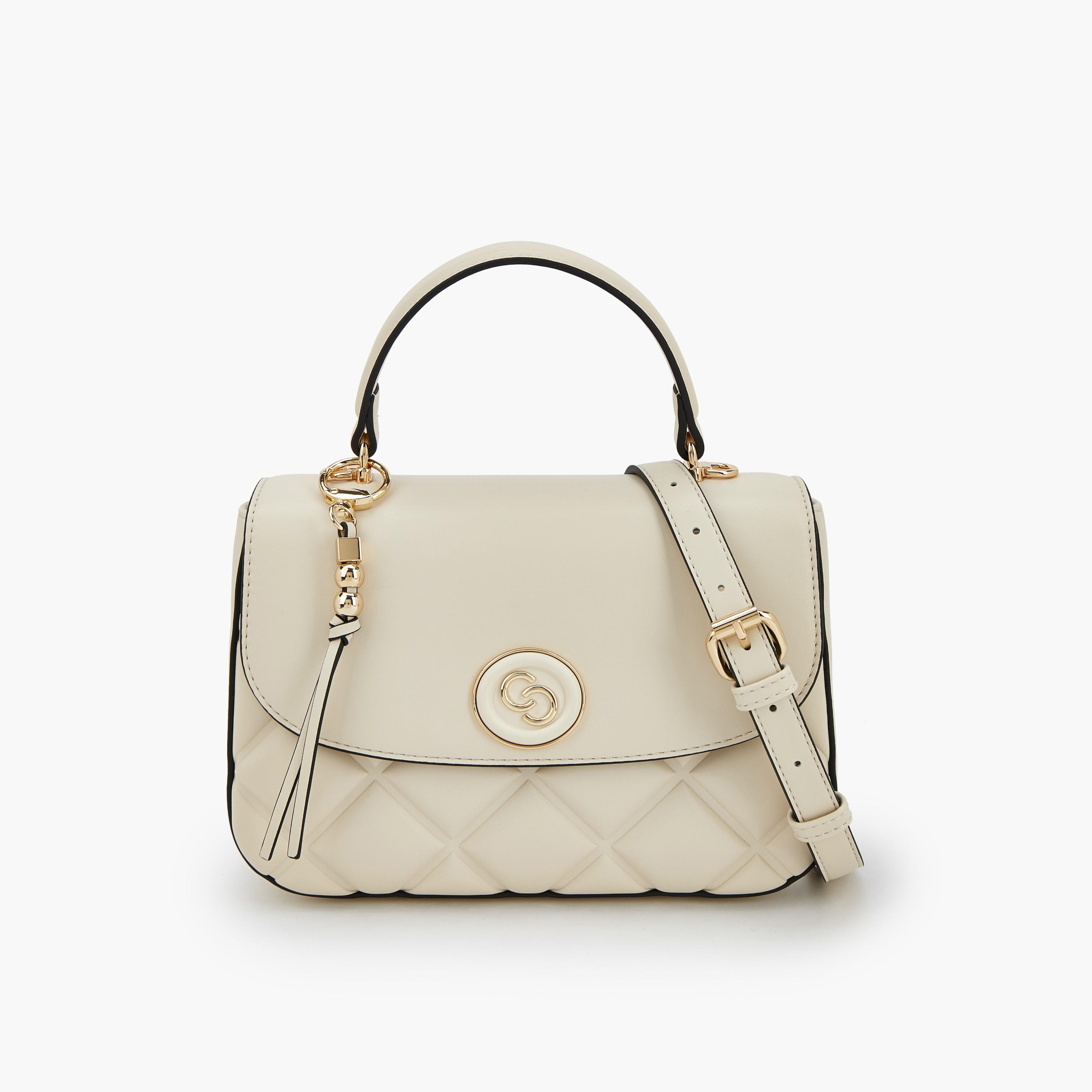 شنطة ساتشل مبطنة مع حزام قابل للتعديل من سيليست-women-bagsandwallets-handbags-image-7