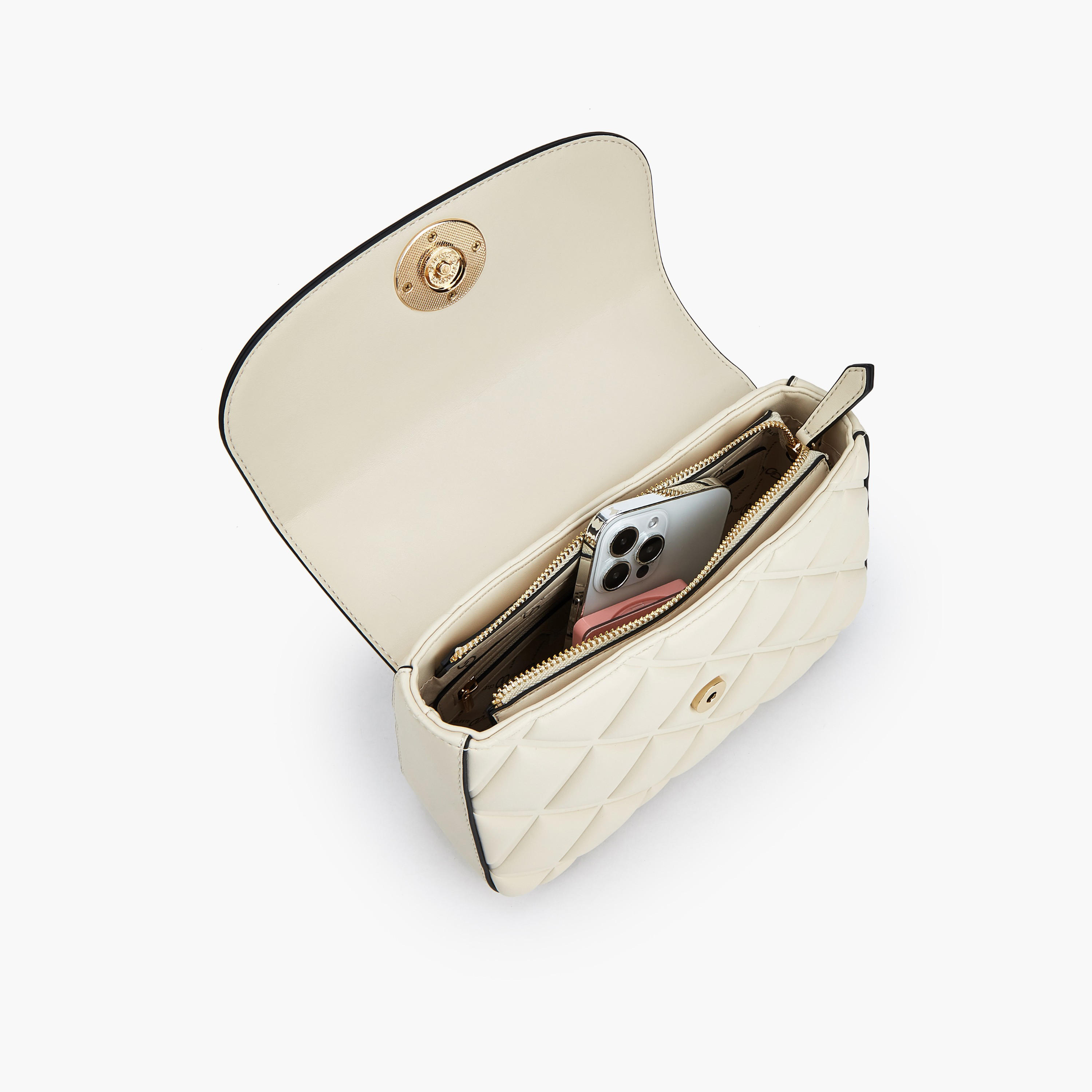 شنطة ساتشل مبطنة مع حزام قابل للتعديل من سيليست-women-bagsandwallets-handbags-image-1