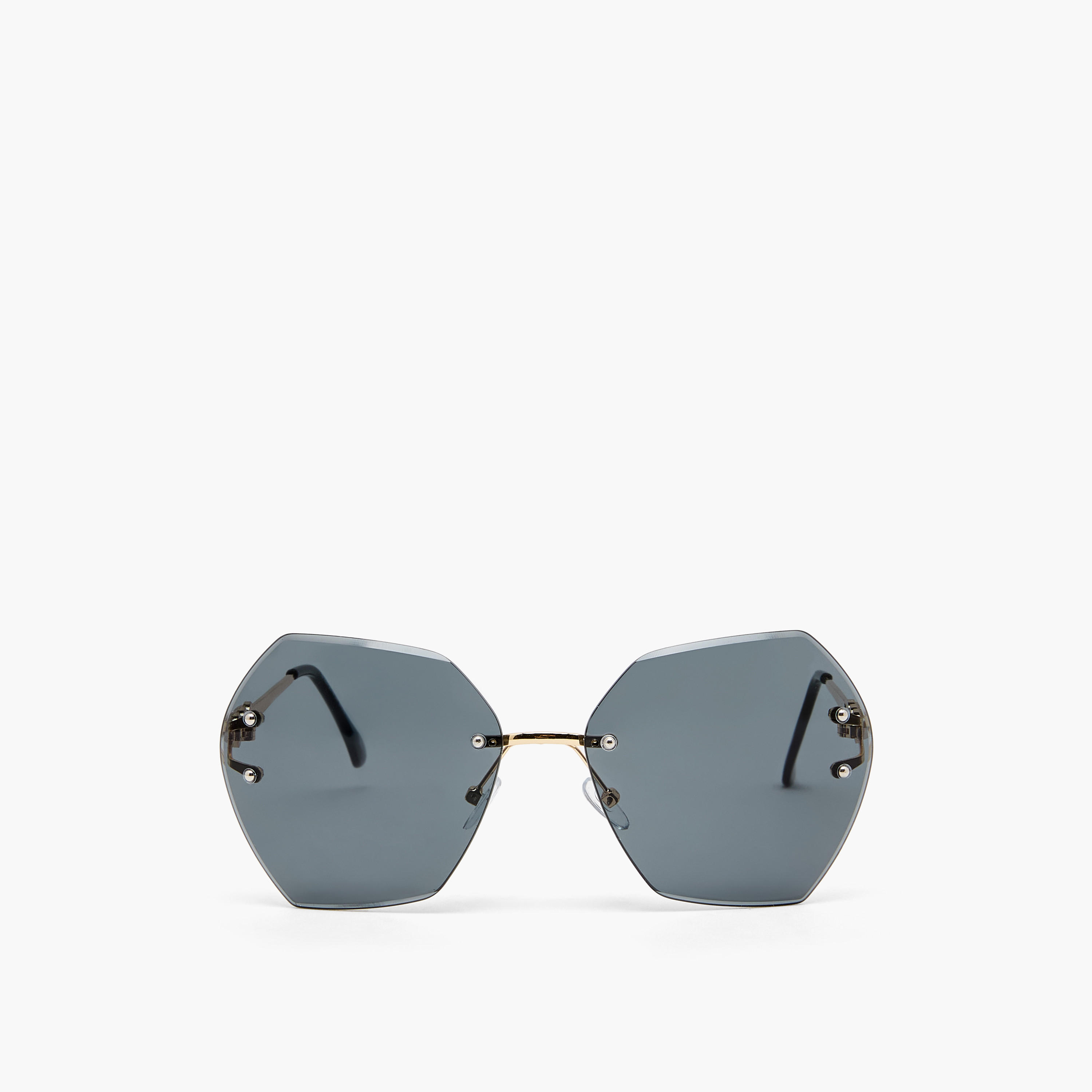 Sunglasses Geometric Black Lens-women-sunglasses-image-2