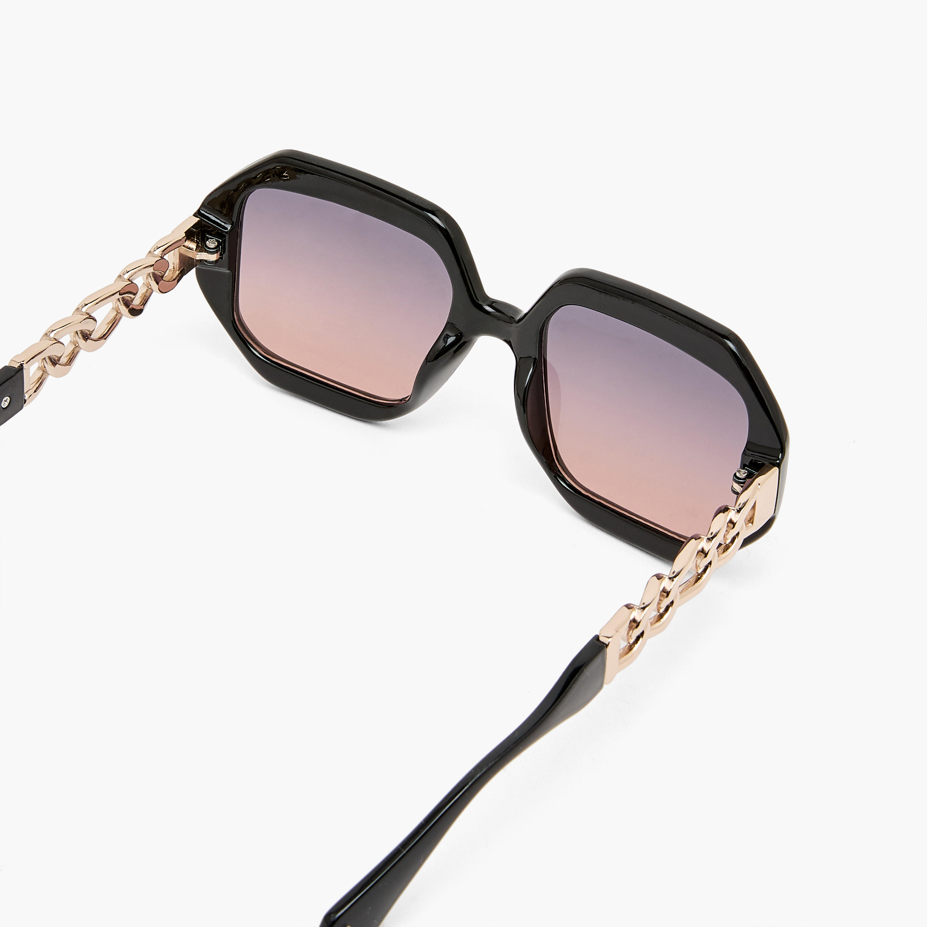 Sunglasses Geometric Black Lens-women-sunglasses-image-4