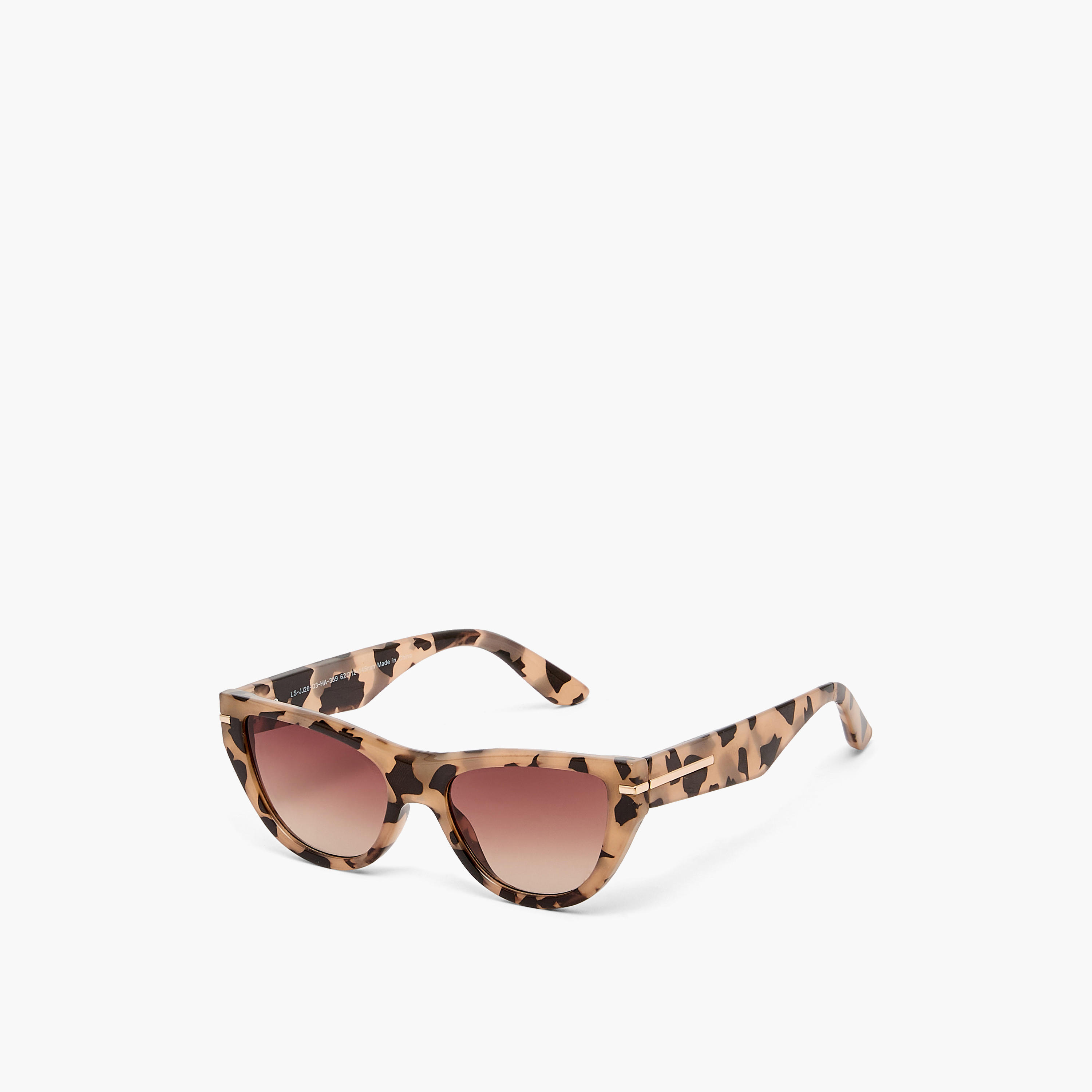 Cat Eye Sunglasses UV Protection Brown Lens-women-sunglasses-image-1