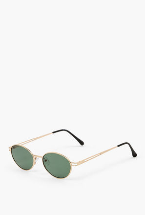 Sunglasses Oval Black Lens-women-image-1