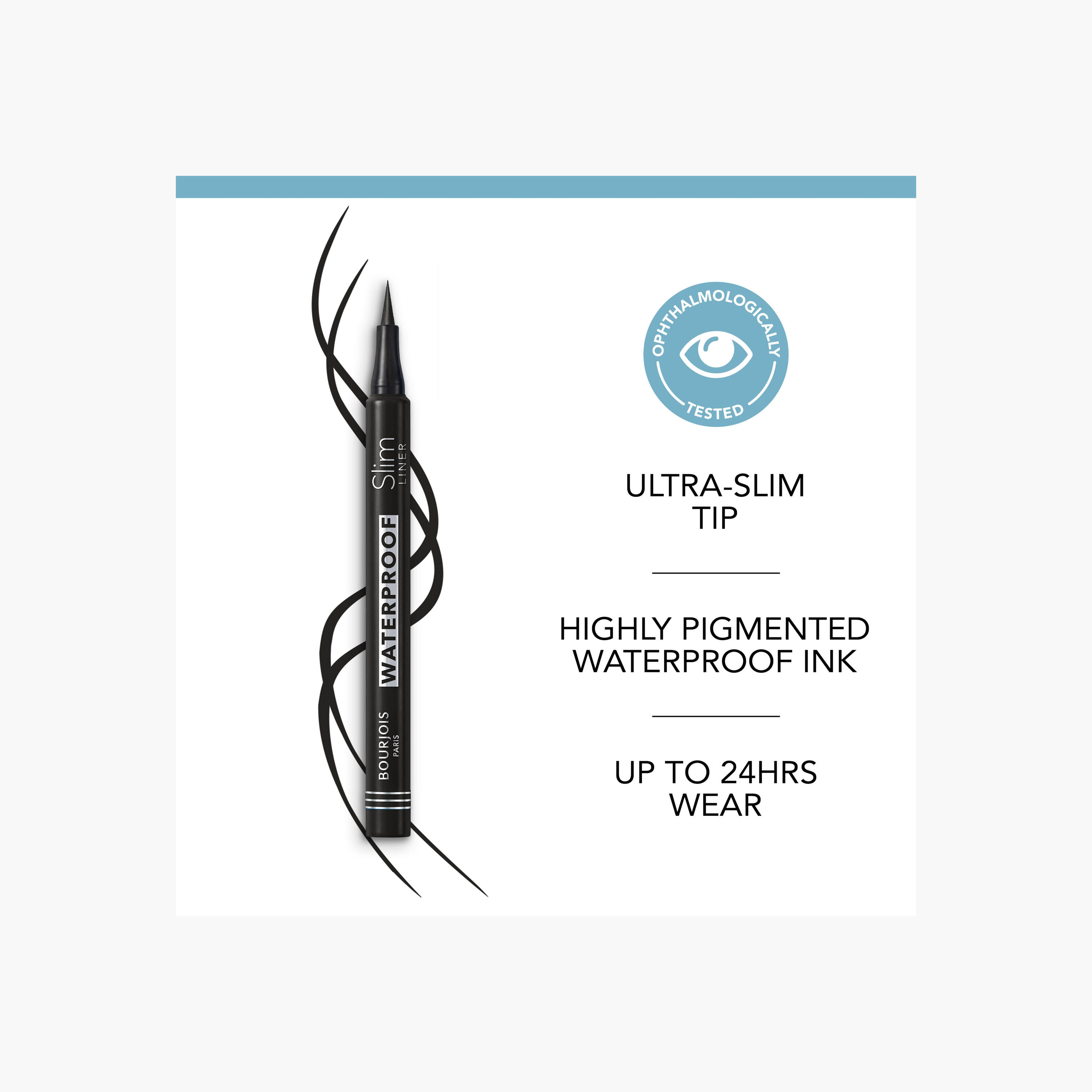 Bourjois Feutre Slim WaterProof Eye Liner - Black-beautyandpersonalcare-makeup-eyes-eyeliners-image-5