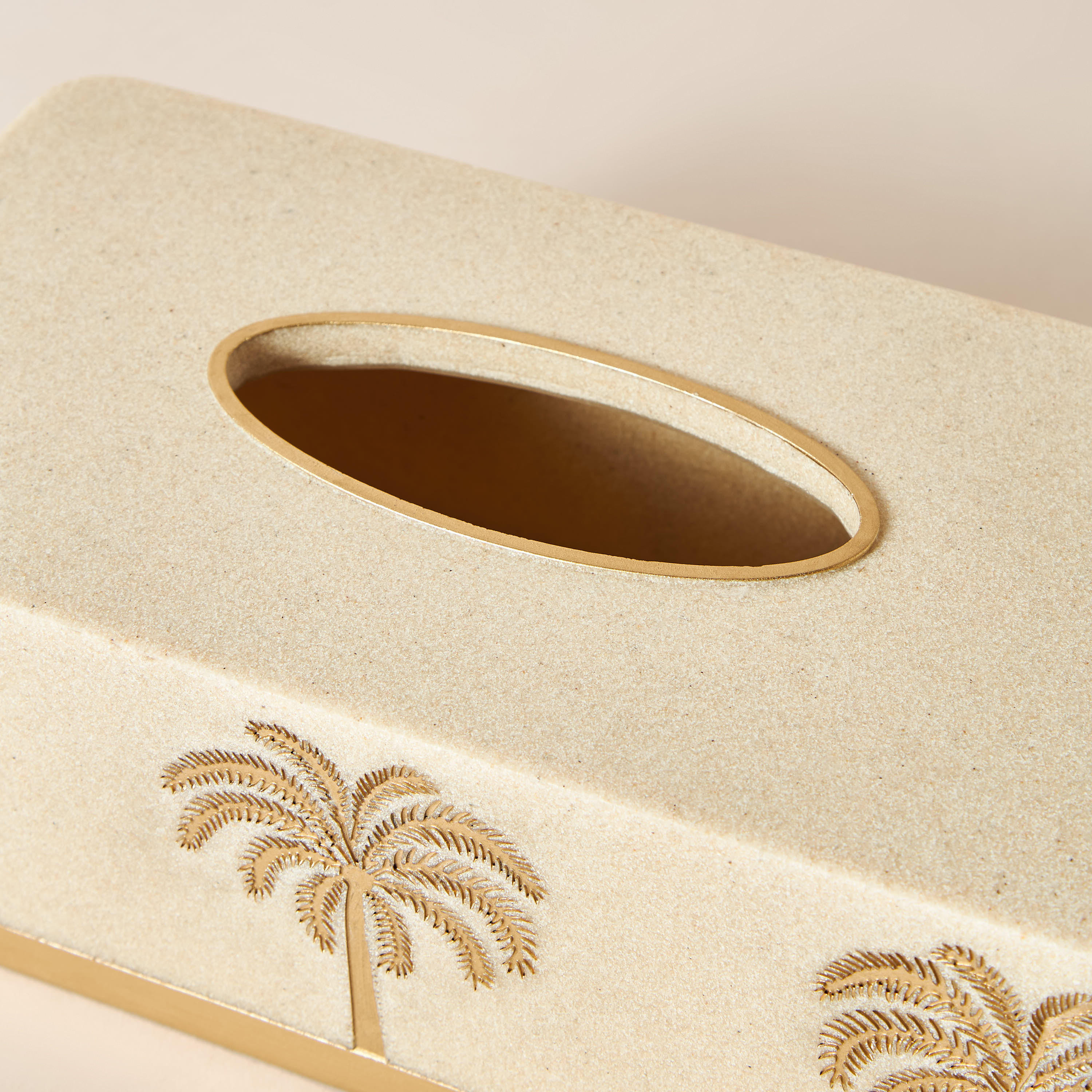 Palm Tree Embossed Tissue Holder-household-bathandlaundry-bathaccessories-tissueboxesandcottonjars-image-4