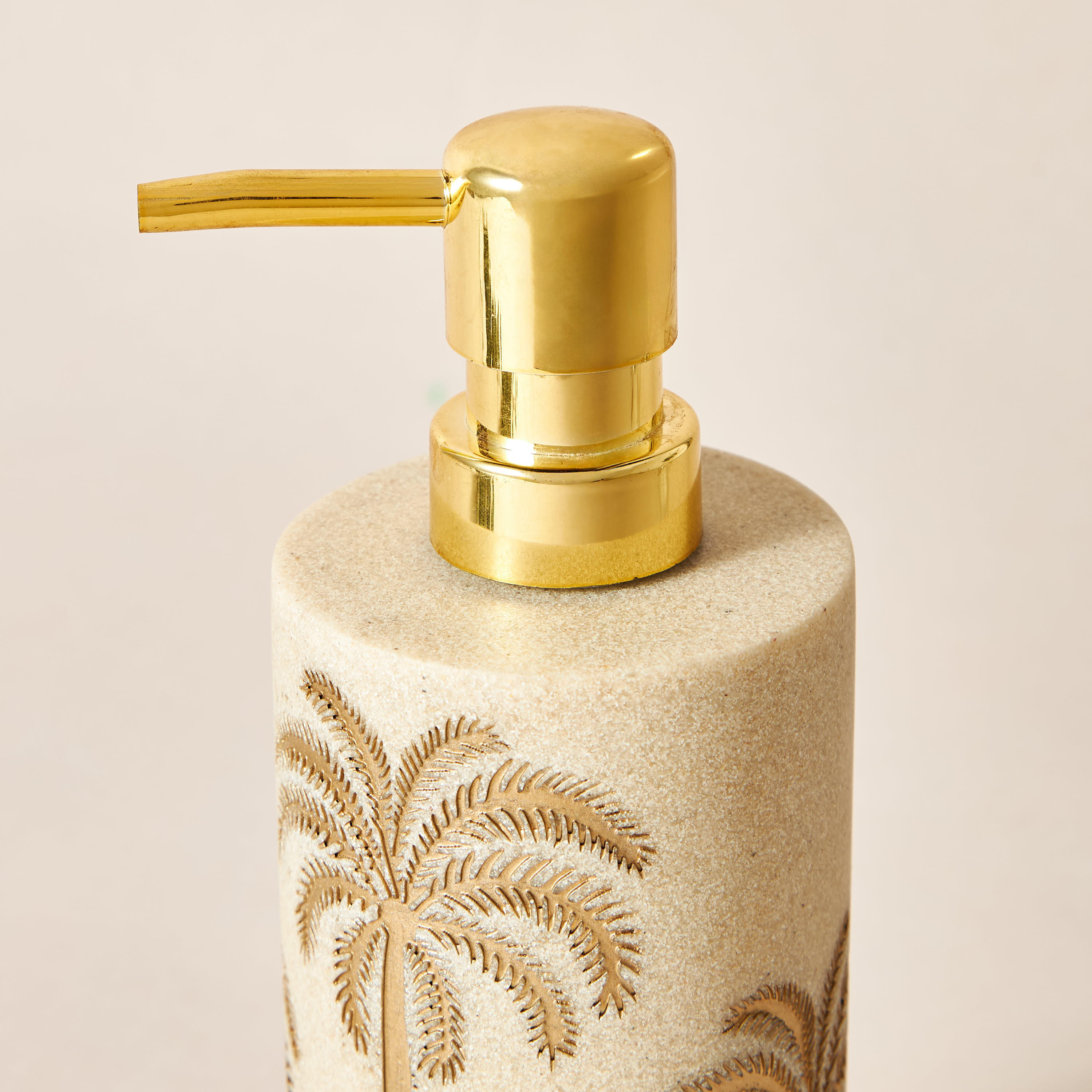 Palm Tree Embossed Lotion Dispenser-household-bathandlaundry-bathaccessories-soapdishesanddispensers-image-3