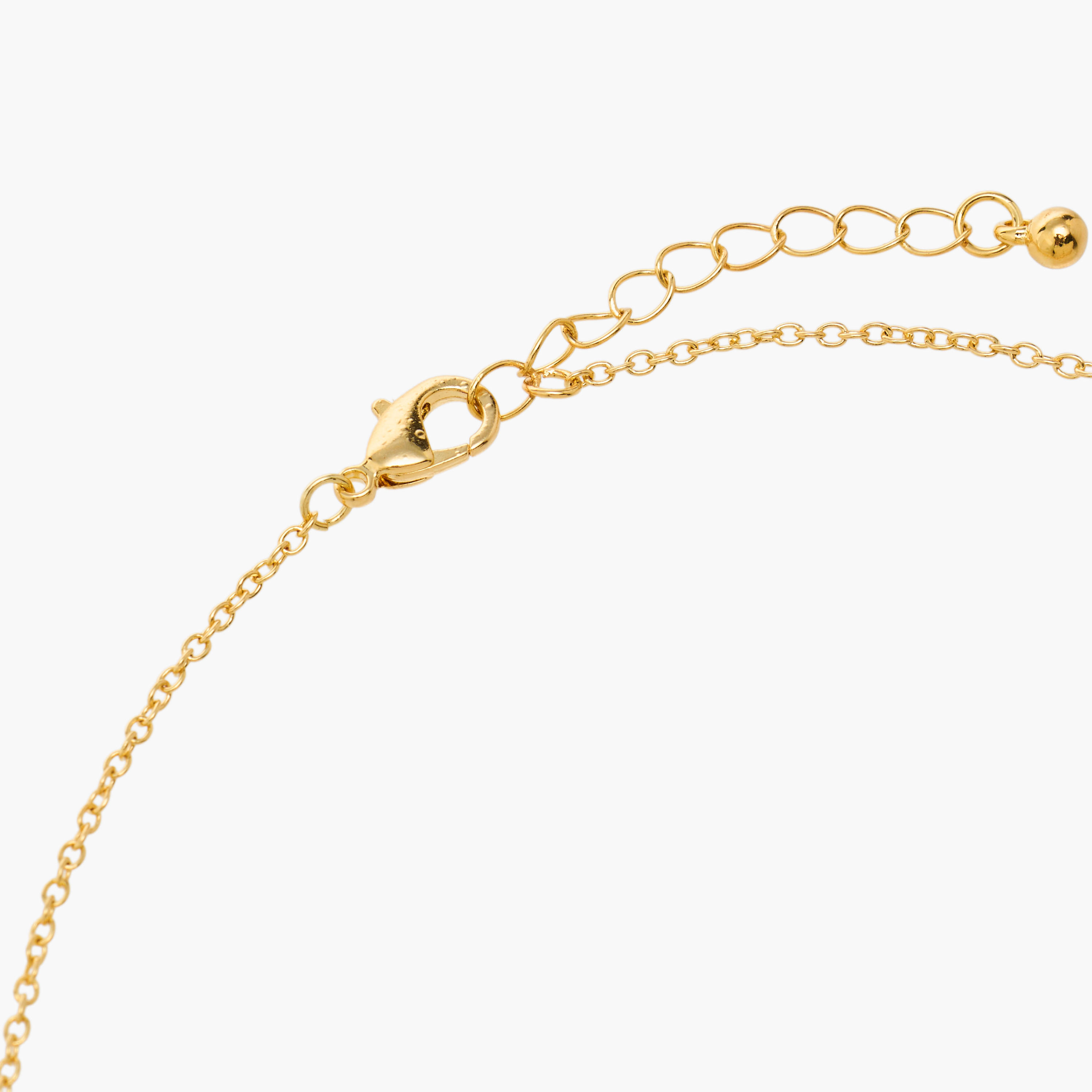 Pack of 2 Gold Tone Necklace with Heart Charm-women-watchesandjewellery-jewellery-necklacesandpendants-image-5