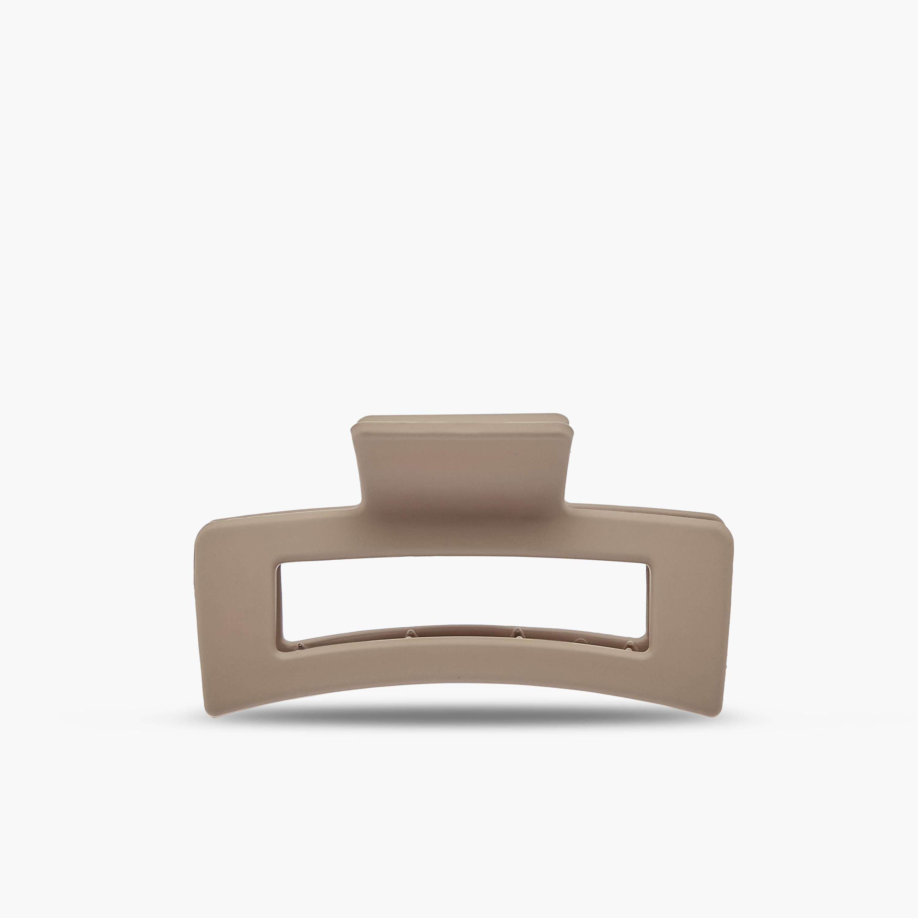 Rectangular Hair Clamp with Solid Design-women-hairaccessories-bands-image-1