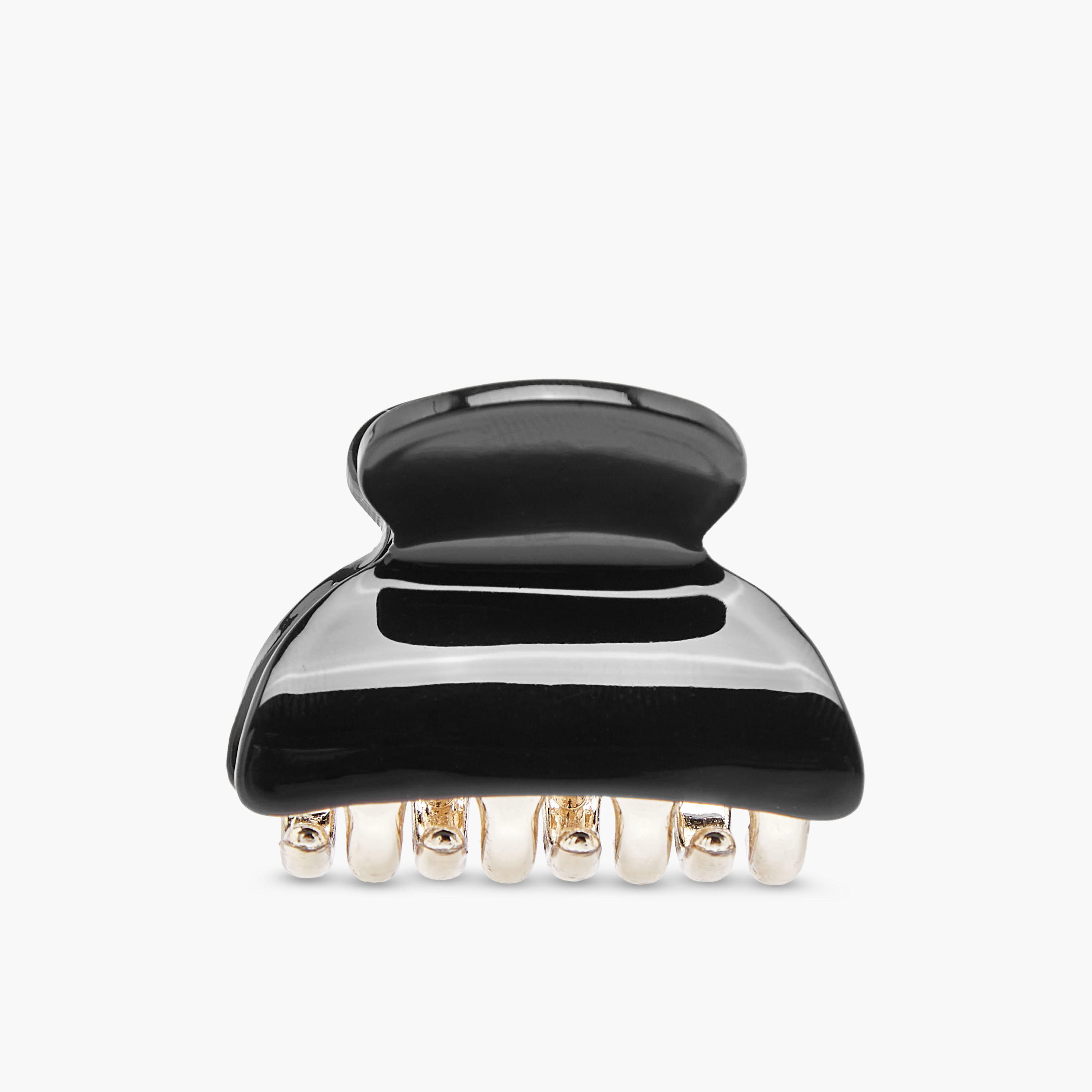 Pack of 3 Curved Hair Clamp with Metallic Claw-women-hairaccessories-clamps-image-2
