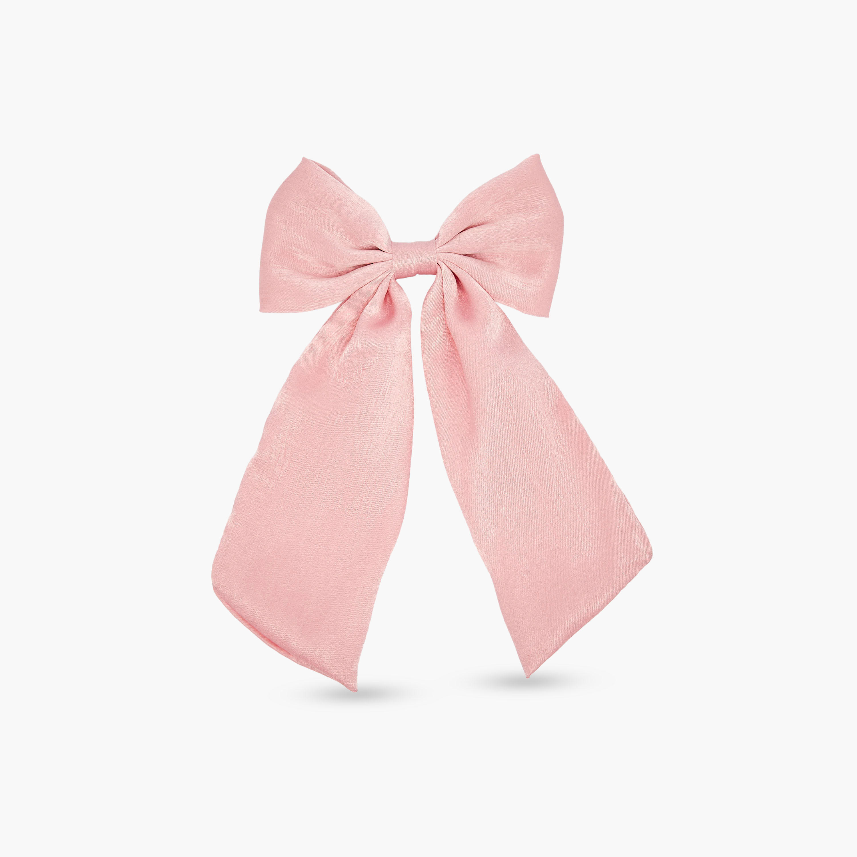Barrette Hair Clip with Bow Design-women-hairaccessories-clips-image-1