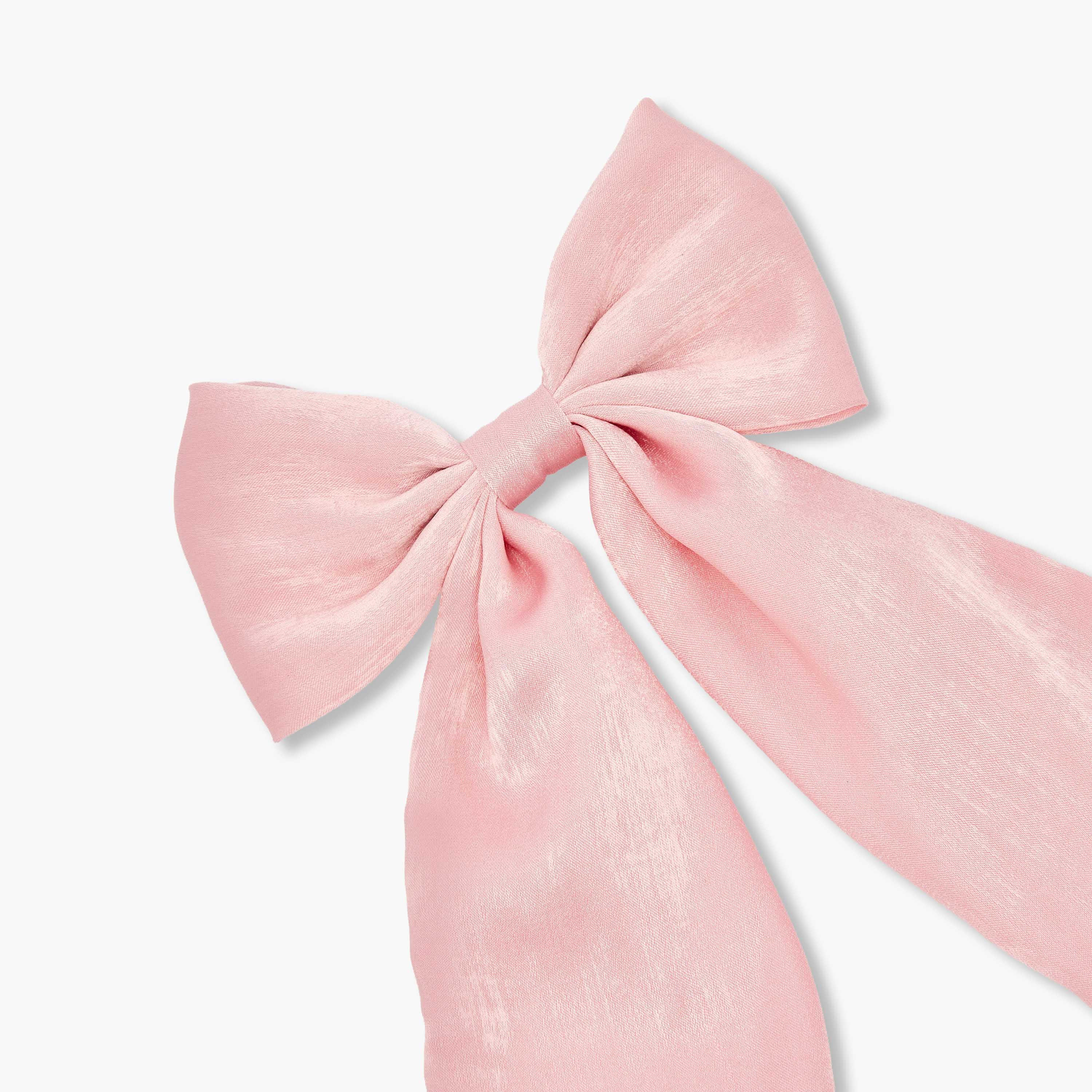 Barrette Hair Clip with Bow Design-women-hairaccessories-clips-image-2