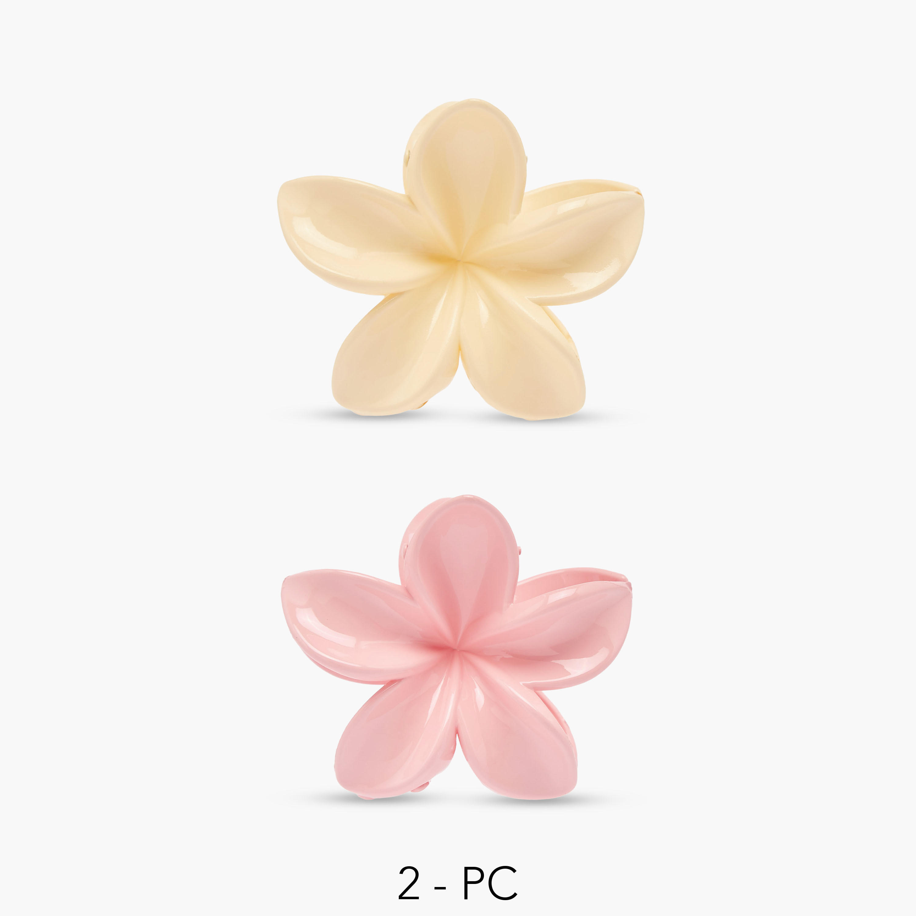 Pack of 2 Hair Clamp with Floral Design-women-hairaccessories-clamps-image-1