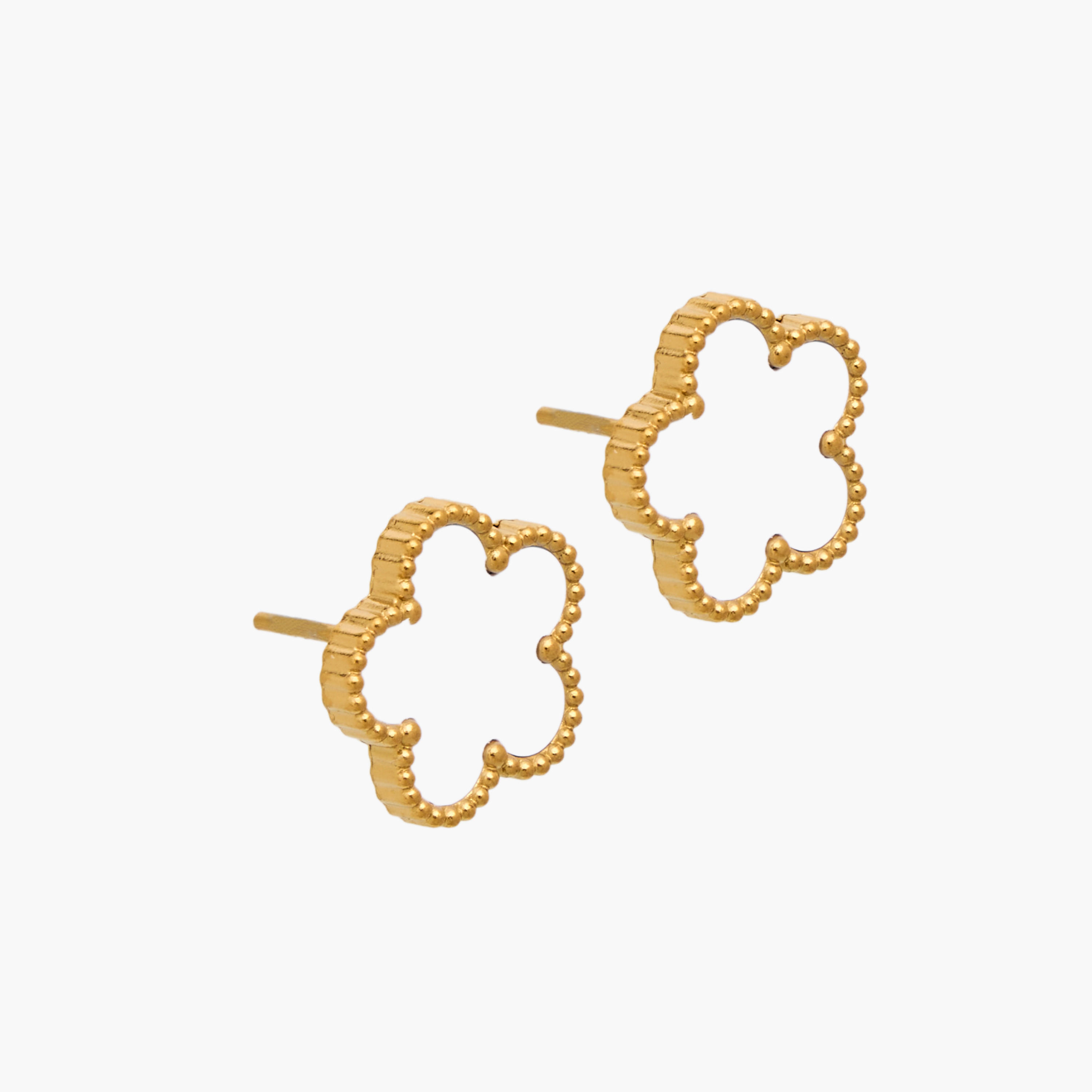 Set of 3 Clover Embellished Necklace and Earrings with Bracelet-women-watchesandjewellery-jewellery-jewellerysets-image-7