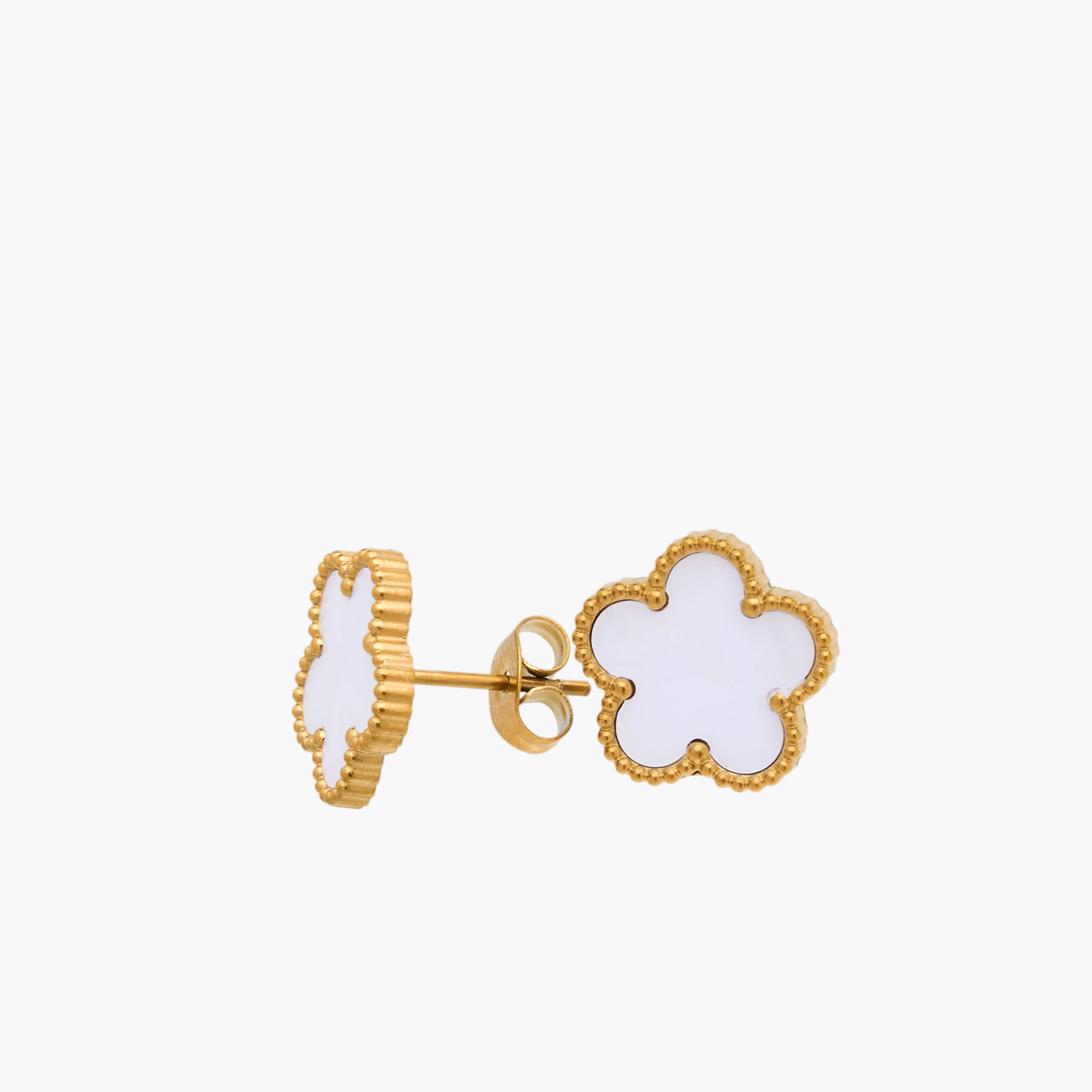 Set of 3 Clover Embellished Necklace and Earrings with Bracelet-women-watchesandjewellery-jewellery-jewellerysets-image-8